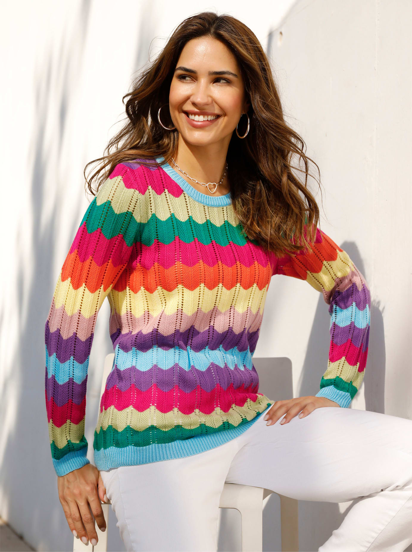 Classic Basics Strickpullover »Ajour-Pullover« Classic Basics Strickpullover »Ajour-Pullover« von Classic Basics