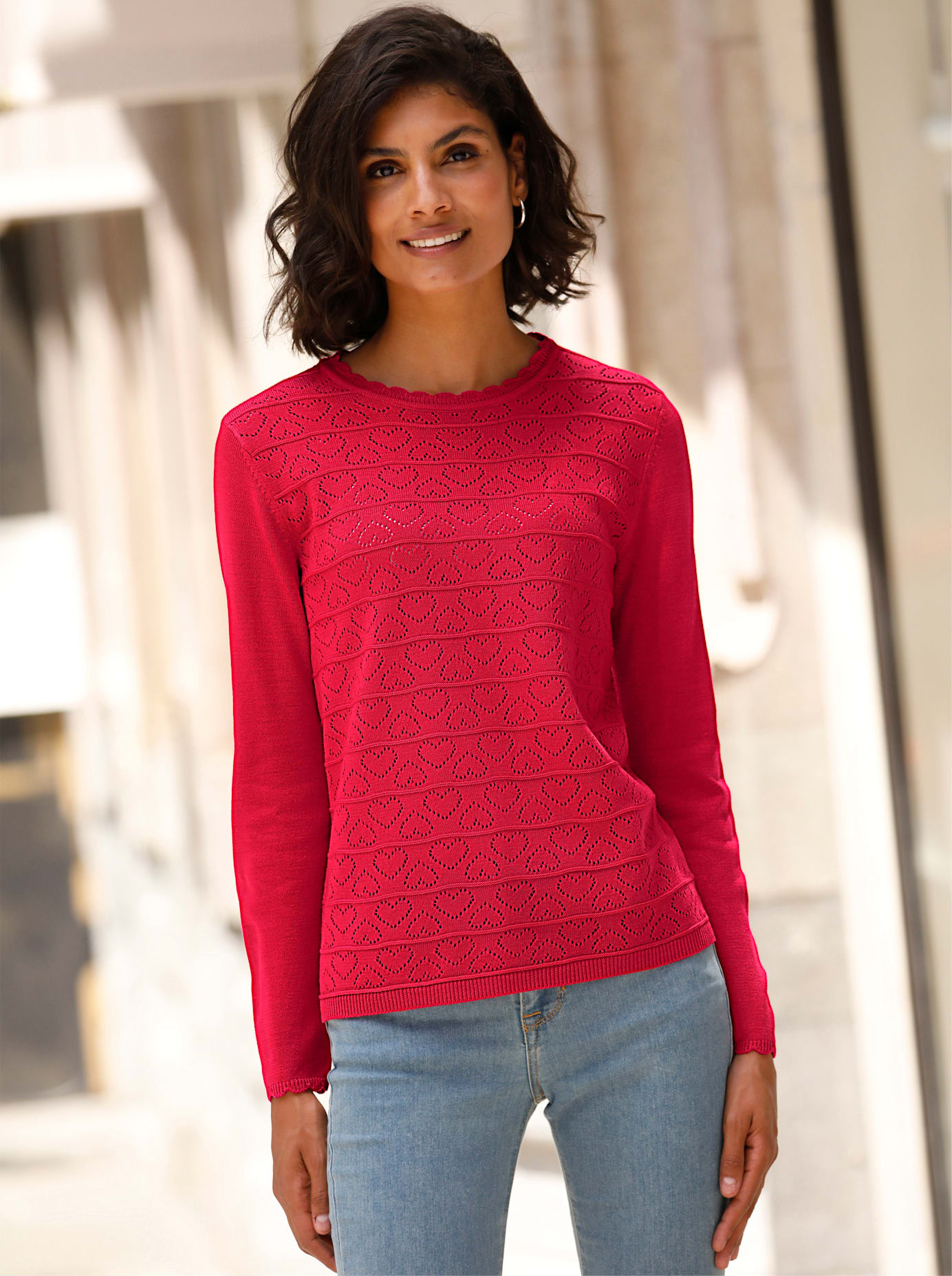 Classic Basics Strickpullover »Ajour-Pullover« Classic Basics Strickpullover »Ajour-Pullover« von Classic Basics