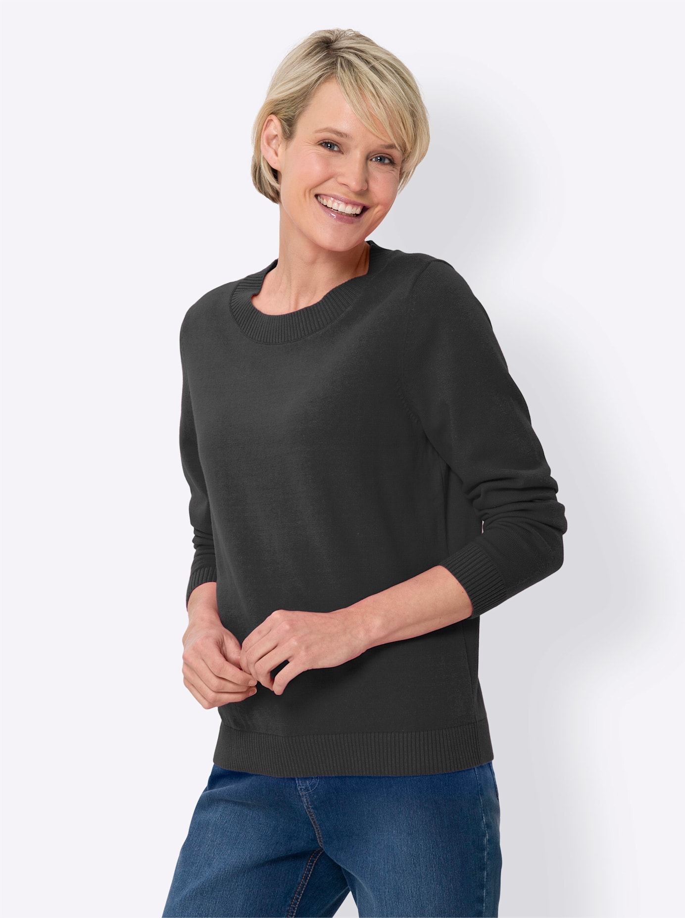 Classic Basics Strickpullover »Langarm-Pullover« Classic Basics Strickpullover »Langarm-Pullover« von Classic Basics
