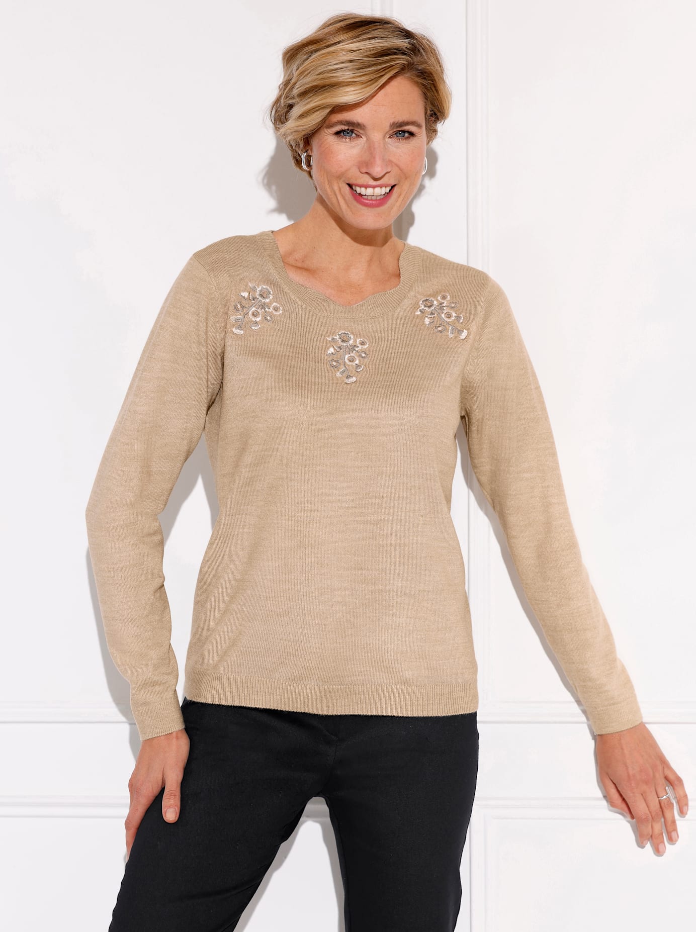 Classic Basics Strickpullover »Langarm-Pullover« Classic Basics Strickpullover »Langarm-Pullover« von Classic Basics