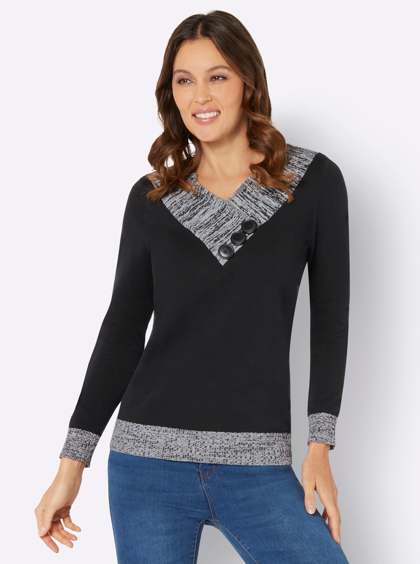 Classic Basics Strickpullover »Langarm-Pullover« Classic Basics Strickpullover »Langarm-Pullover« von Classic Basics