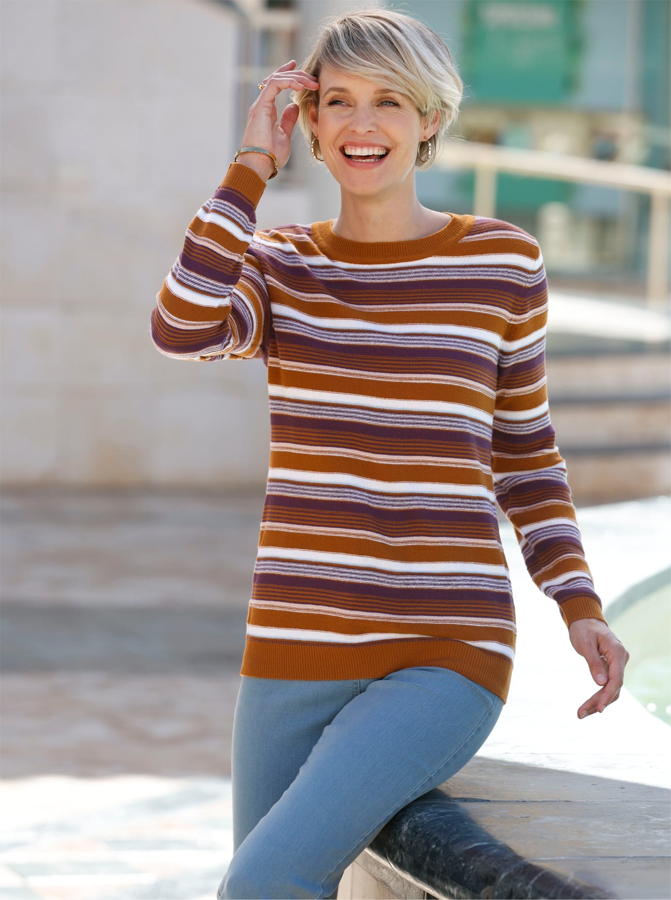Classic Basics Strickpullover »Rundhals-Pullover« Classic Basics Strickpullover »Rundhals-Pullover« von Classic Basics