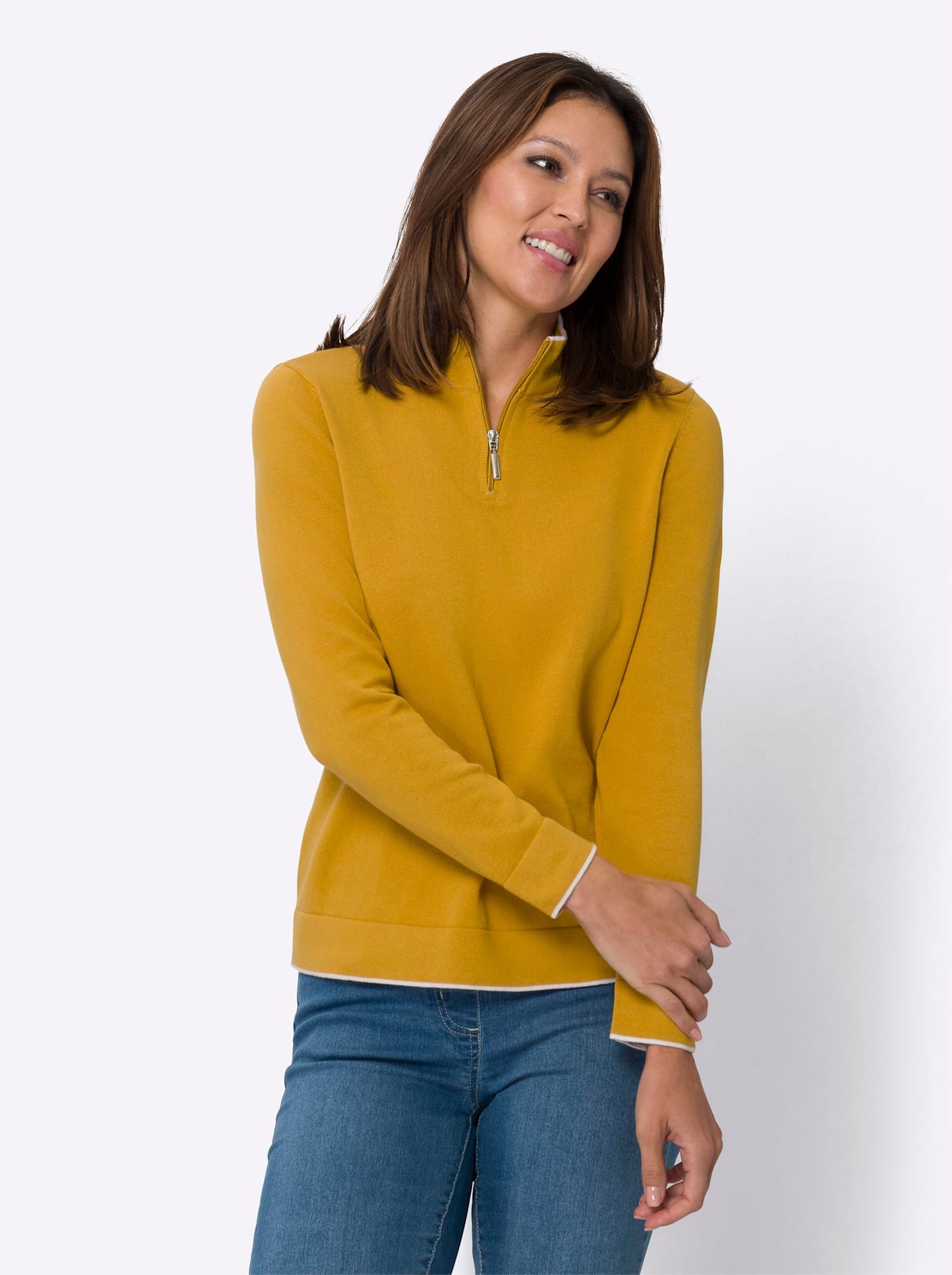 Classic Basics Strickpullover »Troyer-Pullover« von Classic Basics