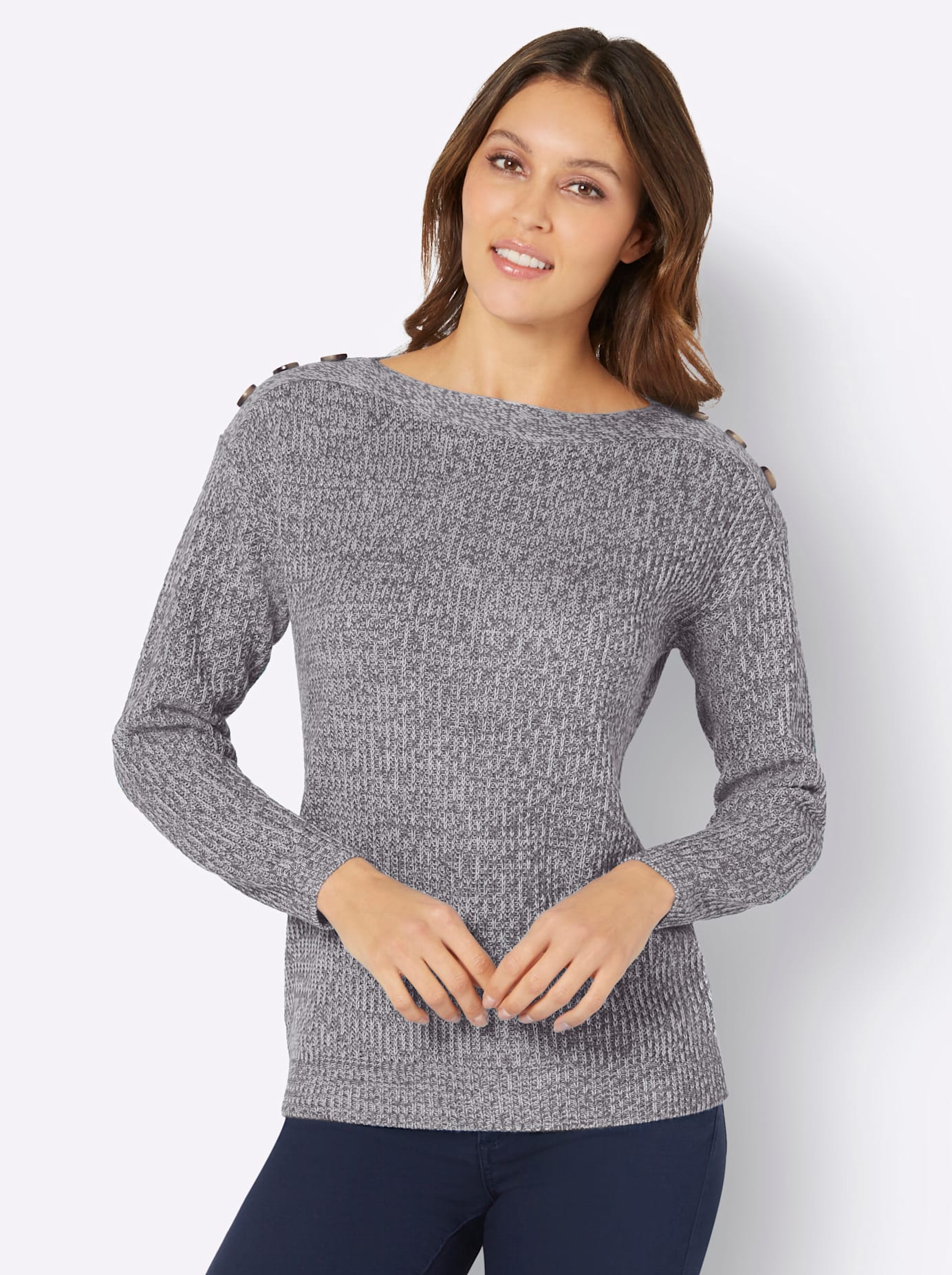 Classic Basics Strickpullover »U-Boot-Pullover« Classic Basics Strickpullover »U-Boot-Pullover« von Classic Basics