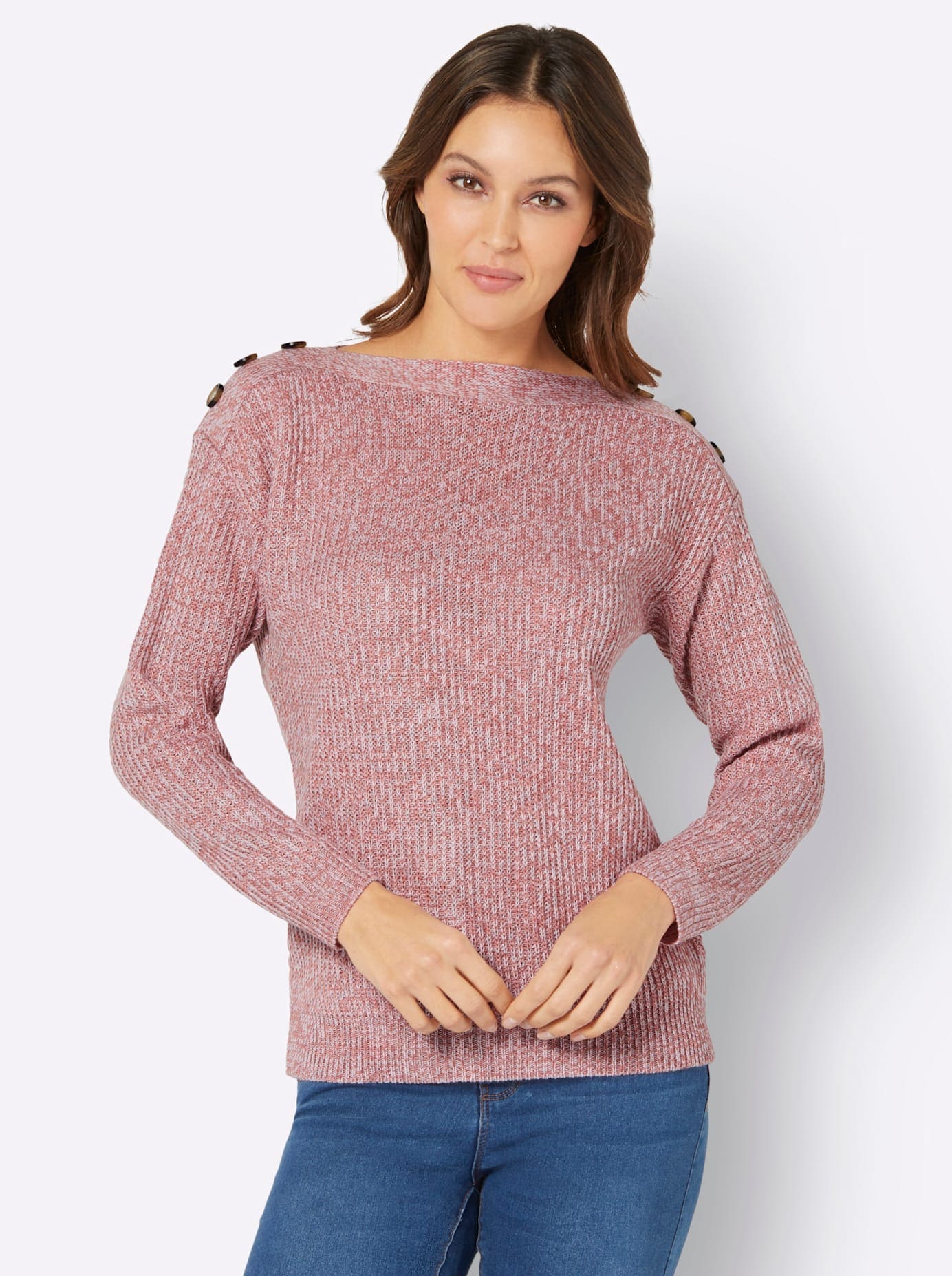 Classic Basics Strickpullover »U-Boot-Pullover« Classic Basics Strickpullover »U-Boot-Pullover« von Classic Basics