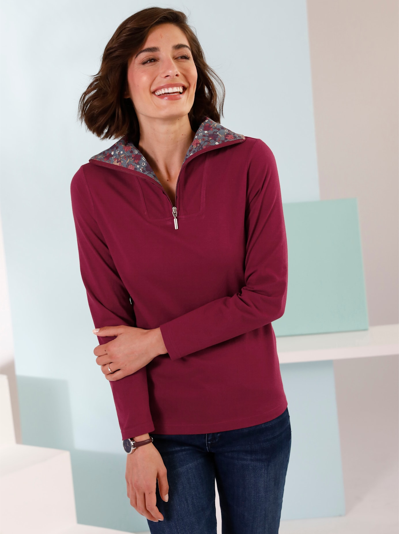 Classic Basics Langarmshirt »Langarm-Shirt«, (1 tlg.) von Classic Basics