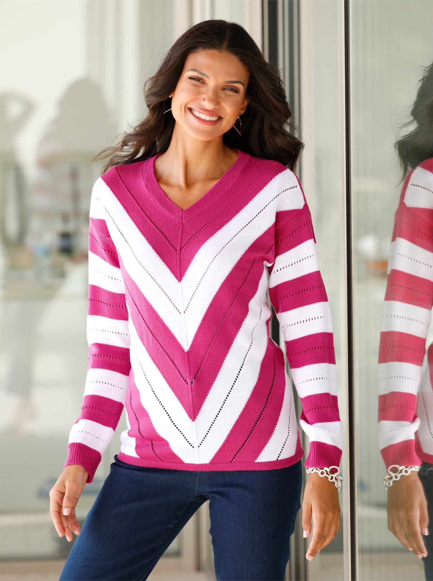 Classic Basics V-Ausschnitt-Pullover »Pullover« Classic Basics V-Ausschnitt-Pullover »Pullover« von Classic Basics