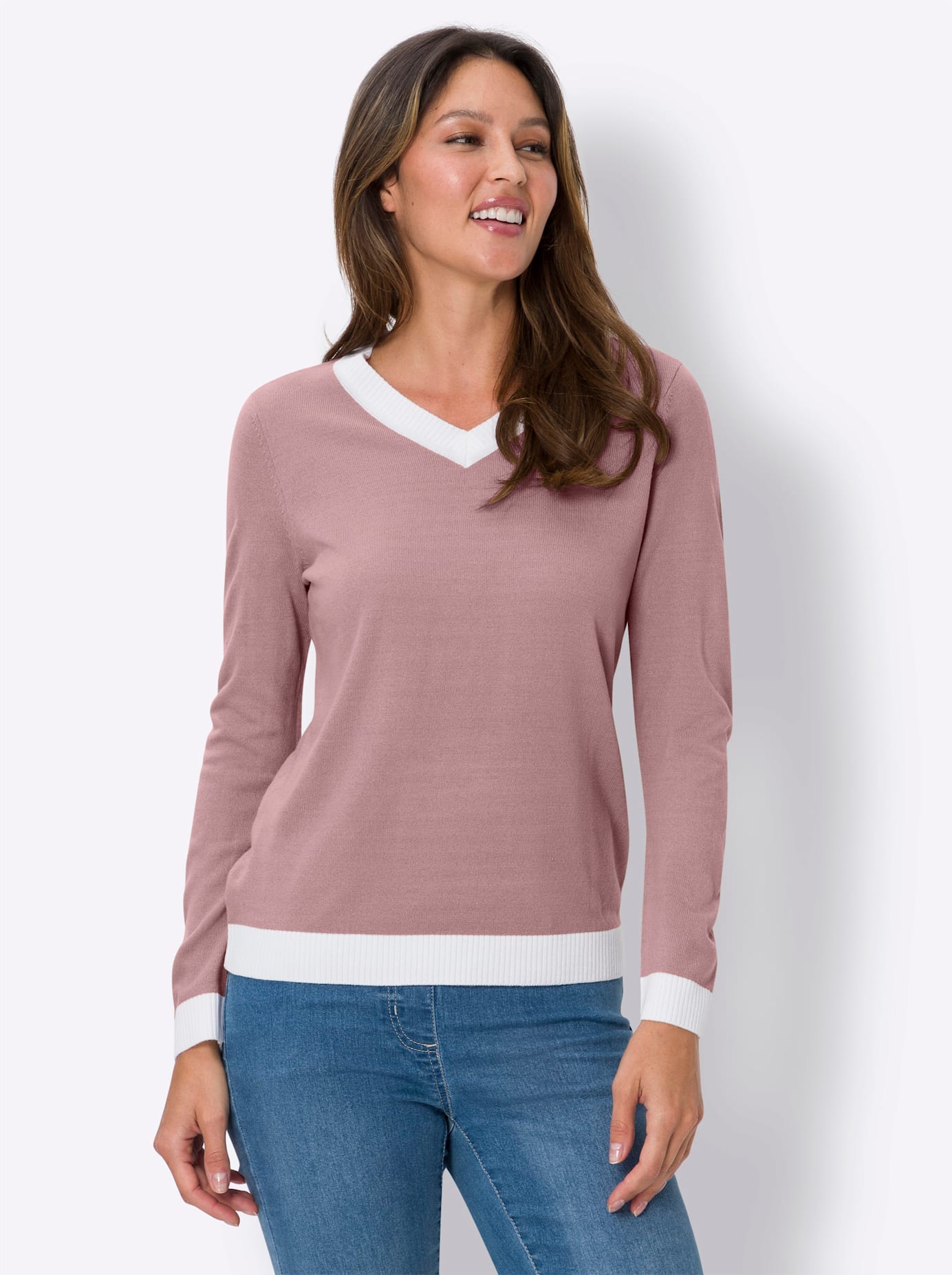 Classic Basics V-Ausschnitt-Pullover »Pullover« von Classic Basics