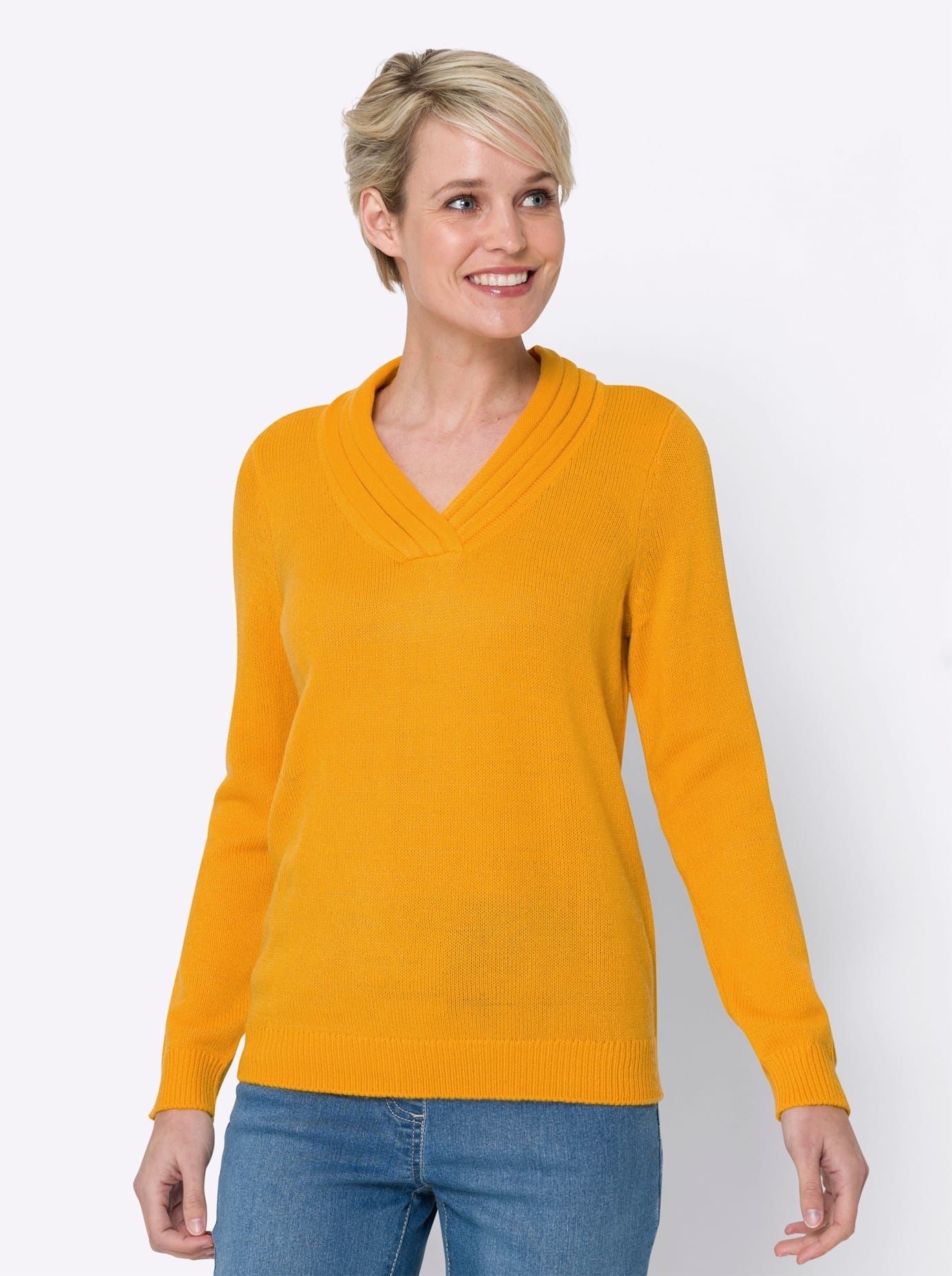 Classic Basics V-Ausschnitt-Pullover »Pullover« Classic Basics V-Ausschnitt-Pullover »Pullover« von Classic Basics