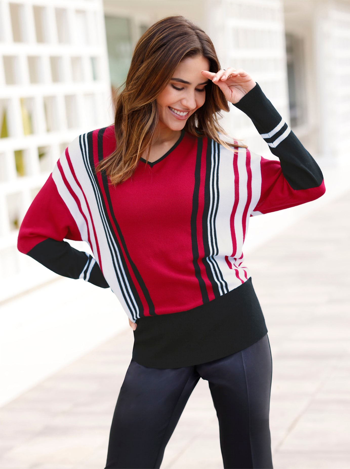 Classic Basics V-Ausschnitt-Pullover »V-Pullover« Classic Basics V-Ausschnitt-Pullover »V-Pullover« von Classic Basics