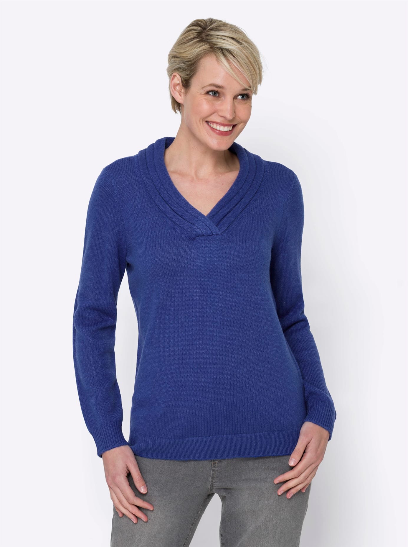 Classic Basics V-Ausschnitt-Pullover »Pullover« von Classic Basics