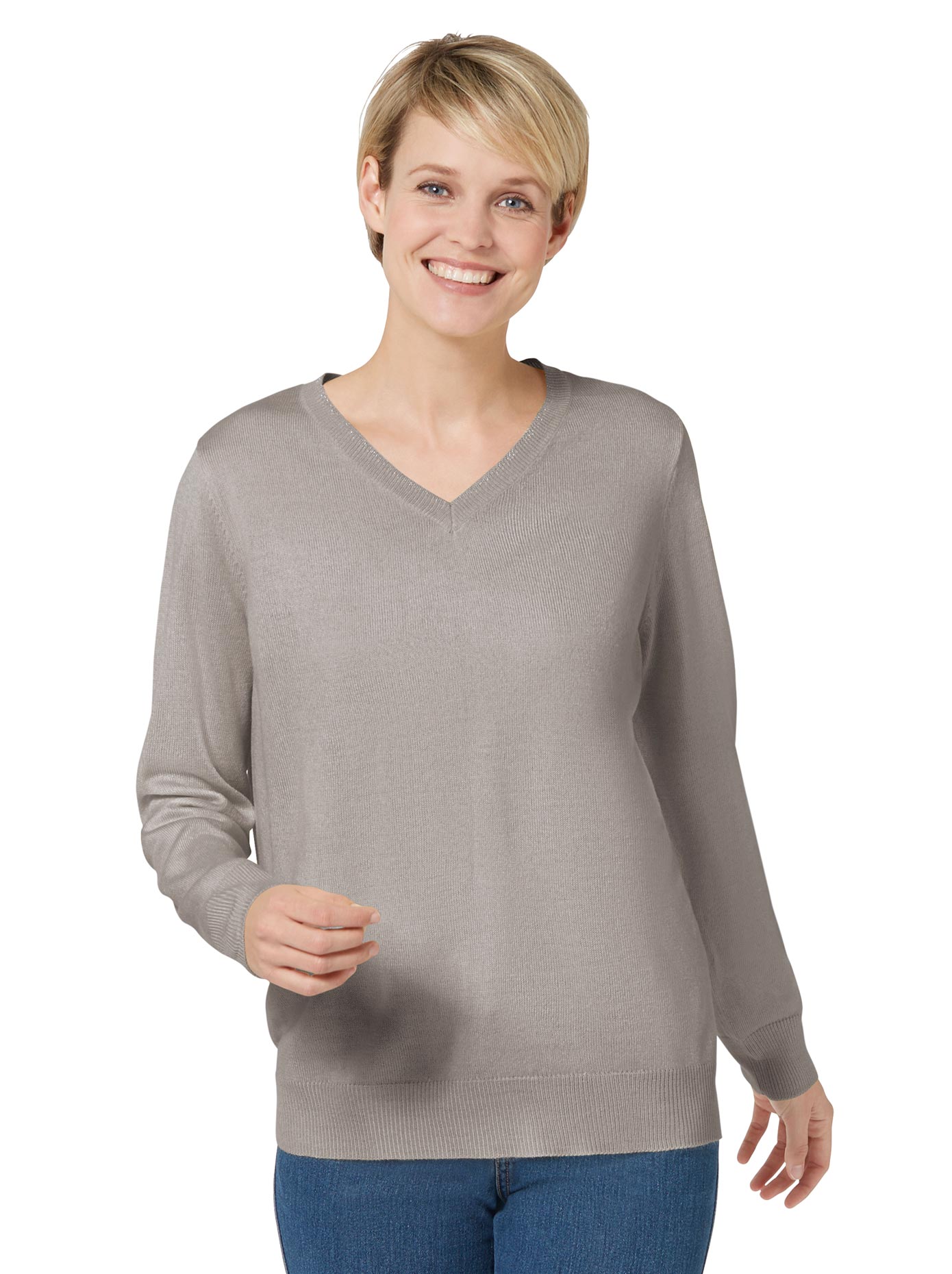 Classic Basics V-Ausschnitt-Pullover »Pullover« von Classic Basics