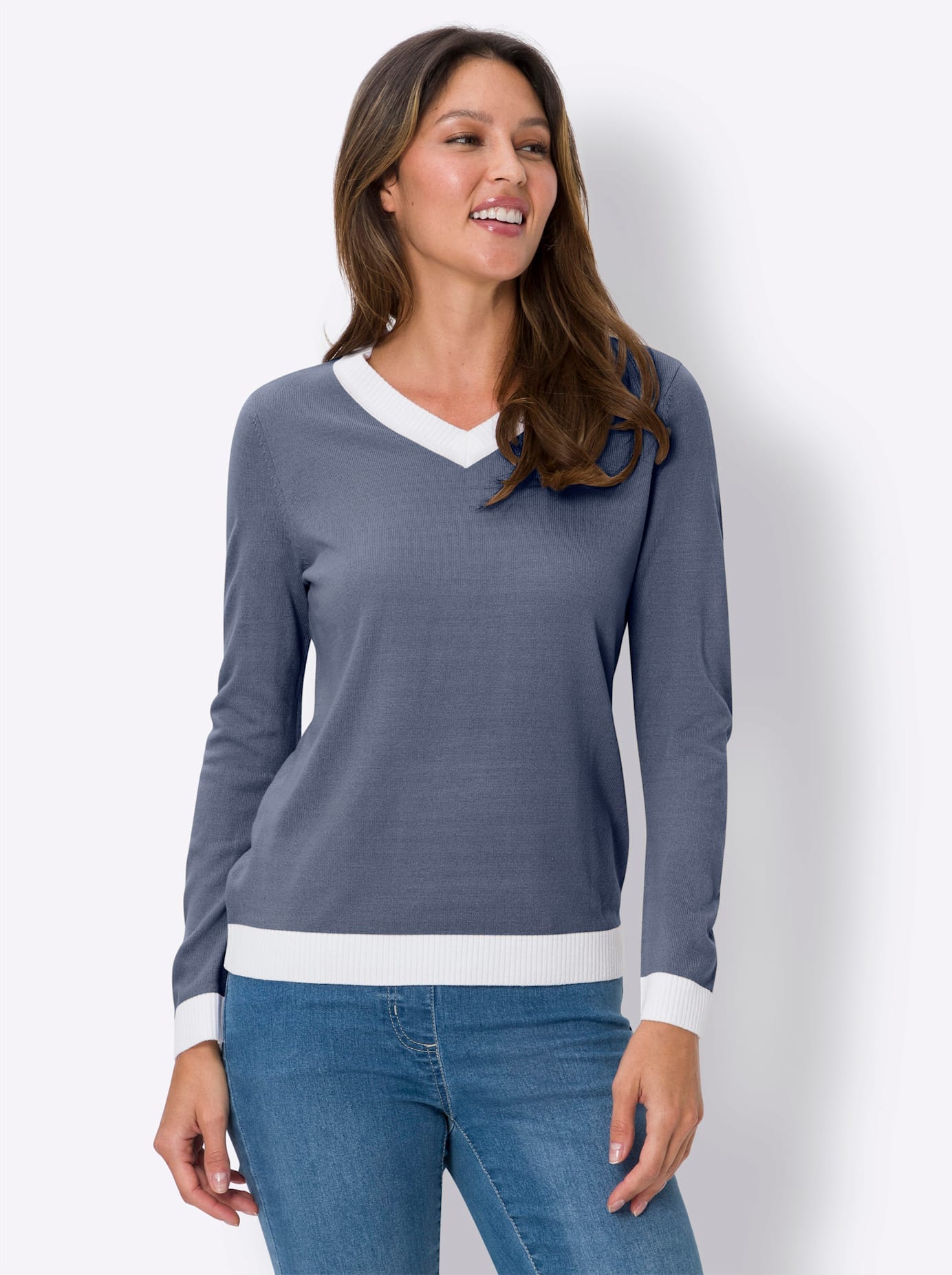 Classic Basics V-Ausschnitt-Pullover »Pullover« von Classic Basics