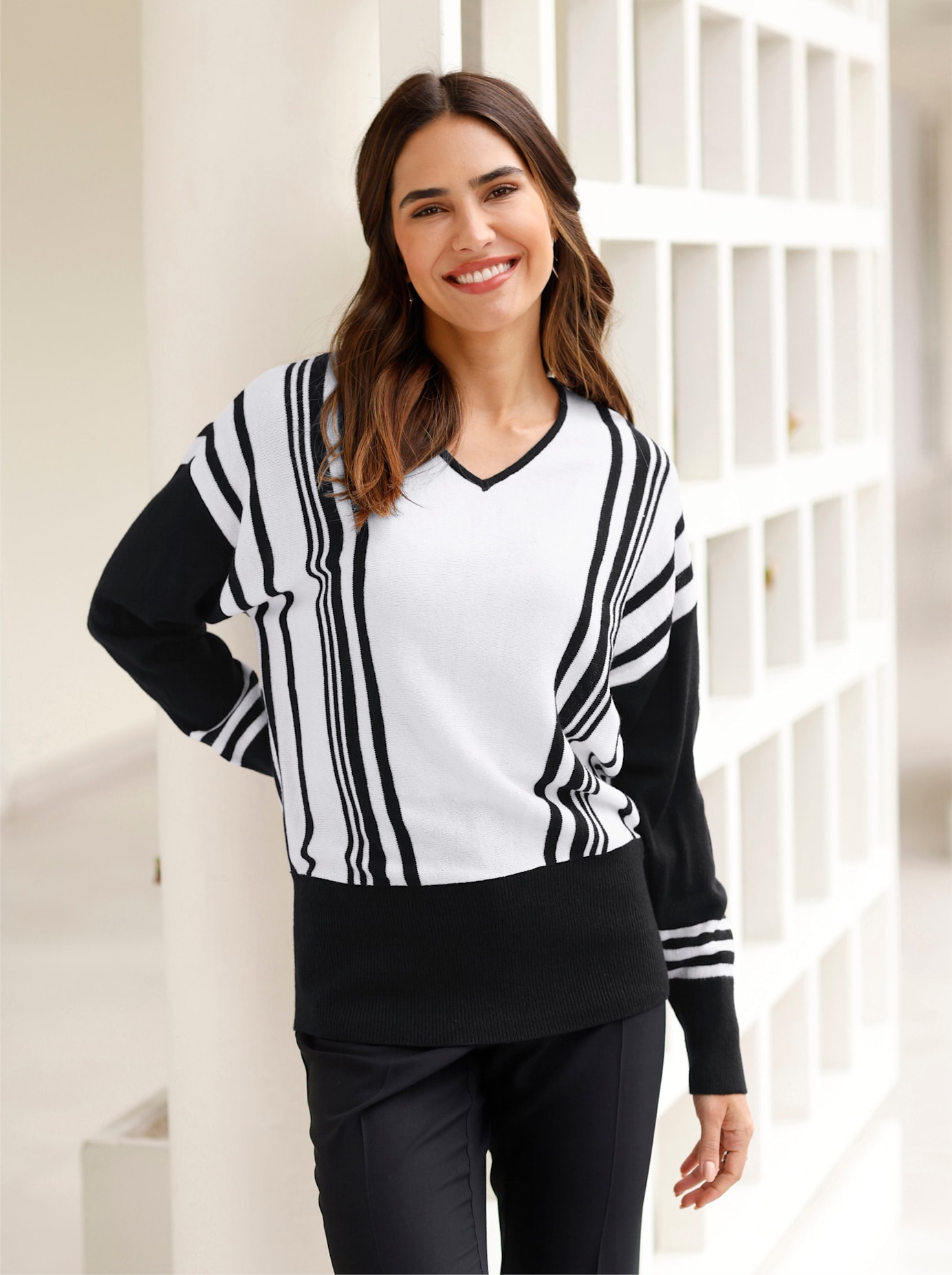 Classic Basics V-Ausschnitt-Pullover »V-Pullover« Classic Basics V-Ausschnitt-Pullover »V-Pullover« von Classic Basics