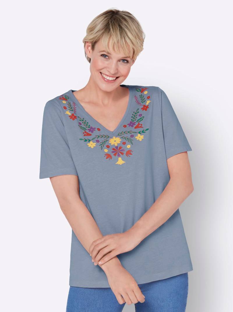 Classic Basics V-Shirt »Kurzarm-Shirt«, (1 tlg.) von Classic Basics
