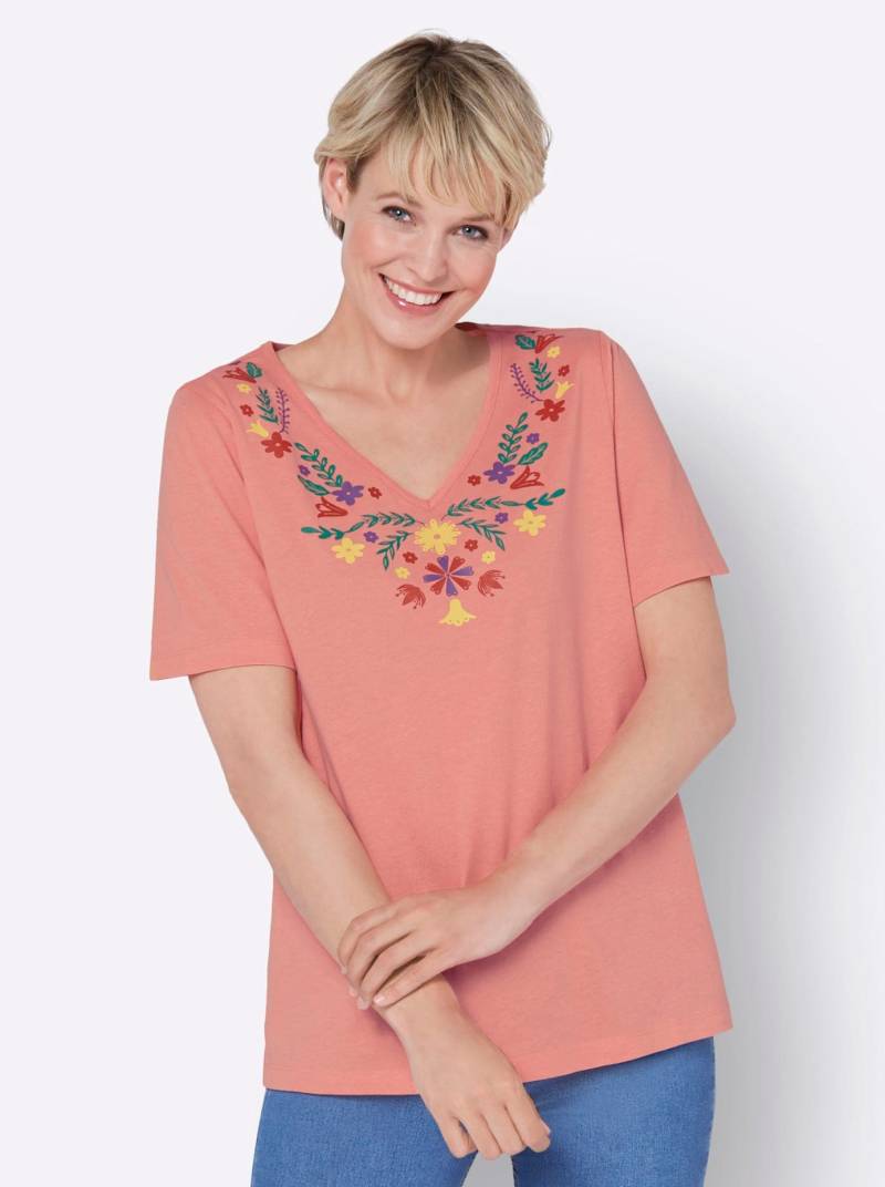Classic Basics V-Shirt »Kurzarm-Shirt«, (1 tlg.) von Classic Basics