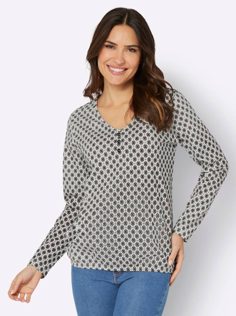 Classic Basics V-Shirt »Langarm-Shirt«, (1 tlg.) von Classic Basics