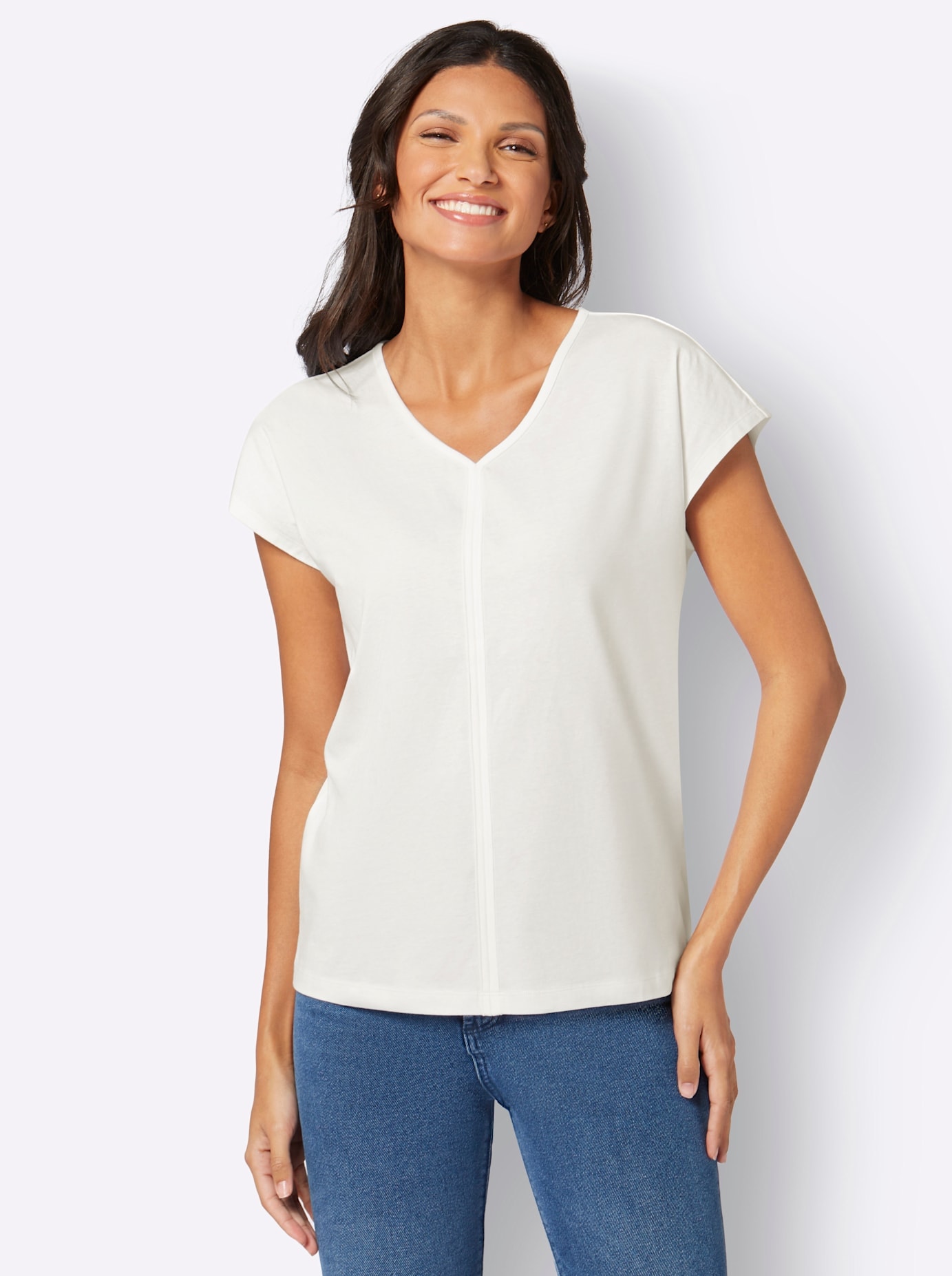 Classic Basics V-Shirt »Shirt«, (1 tlg.) von Classic Basics