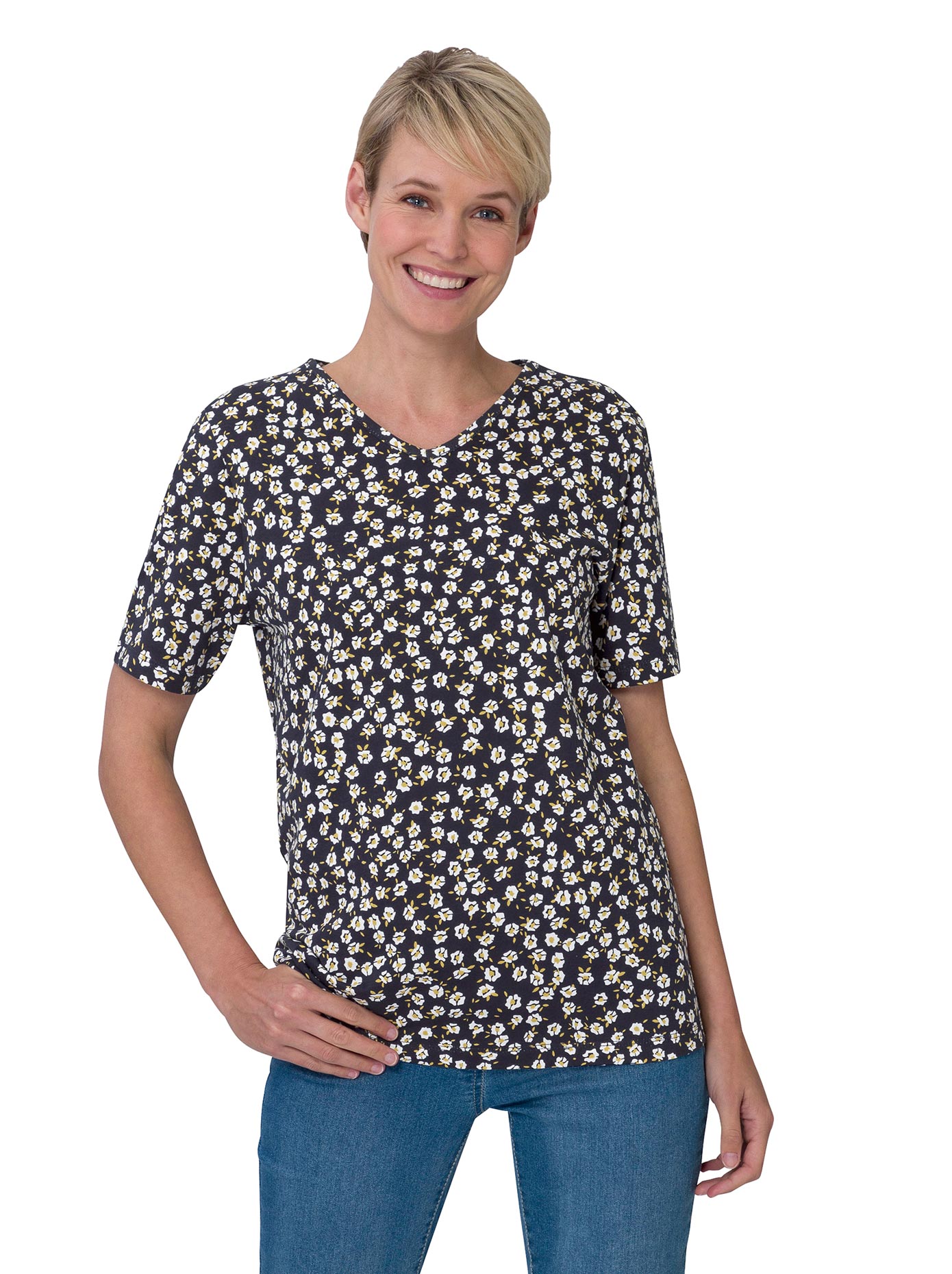 Classic Basics V-Shirt »Shirt«, (1 tlg.) von Classic Basics