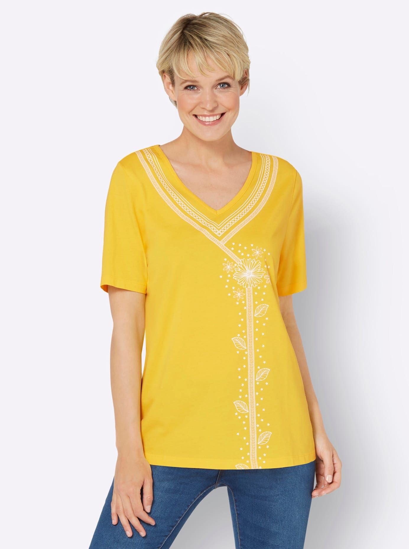 Classic Basics V-Shirt »V-Shirt«, (1 tlg.) von Classic Basics