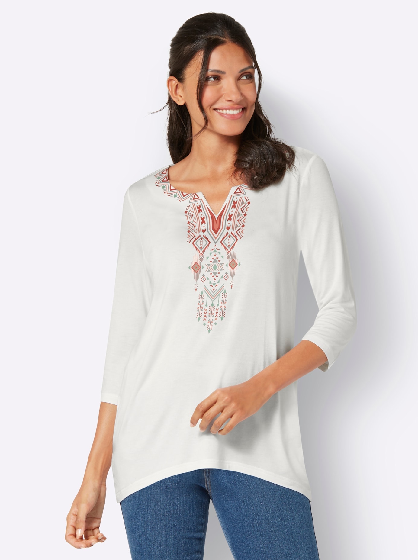 Classic Basics Zipfelshirt »3/4-Arm-Shirt«, (1 tlg.) von Classic Basics