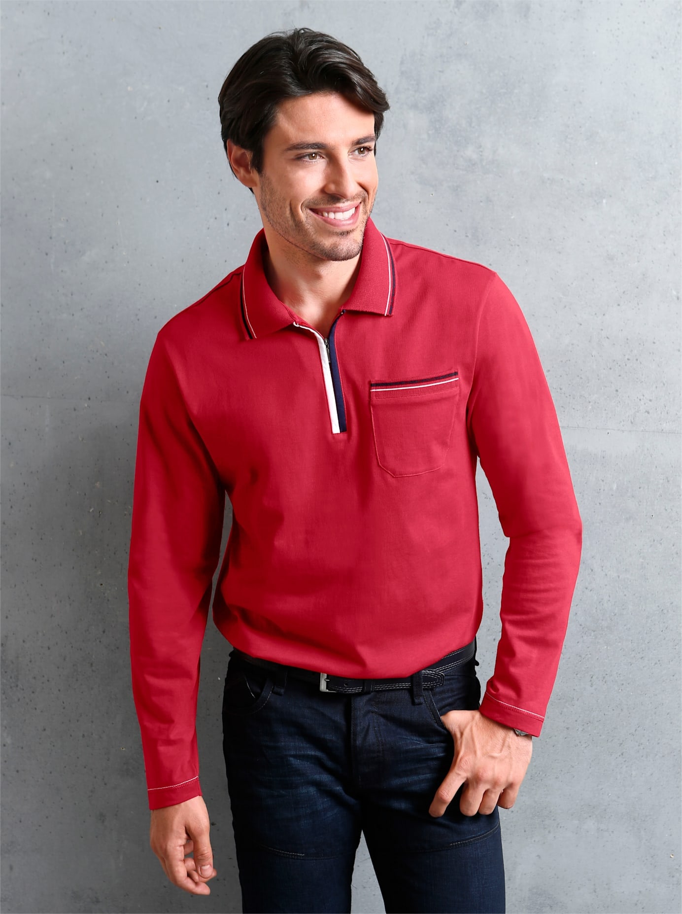 Classic Langarm-Poloshirt »Poloshirt«, (1 tlg.) von Classic