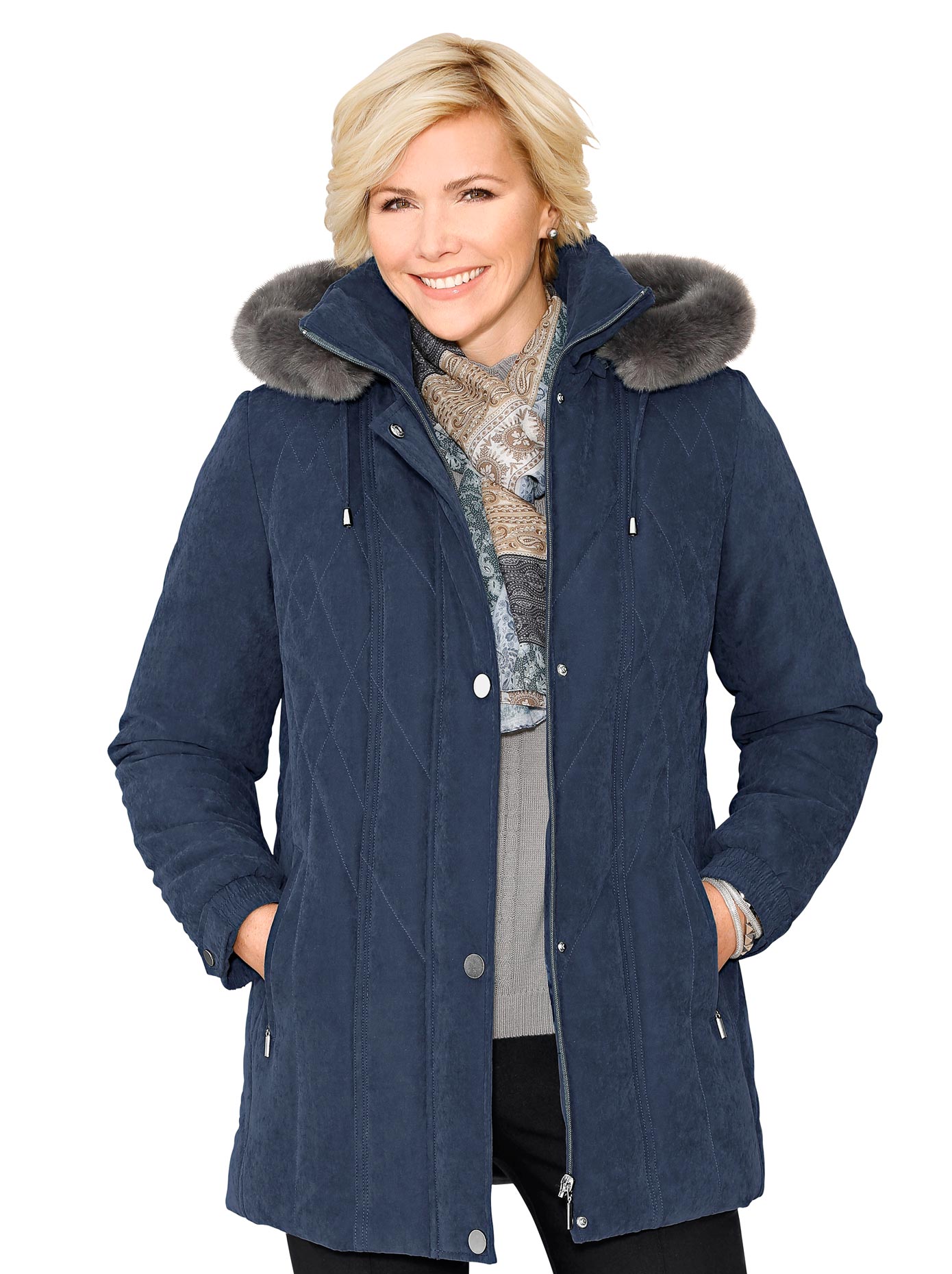 Classic Winterjacke, mit Kapuze von Classic