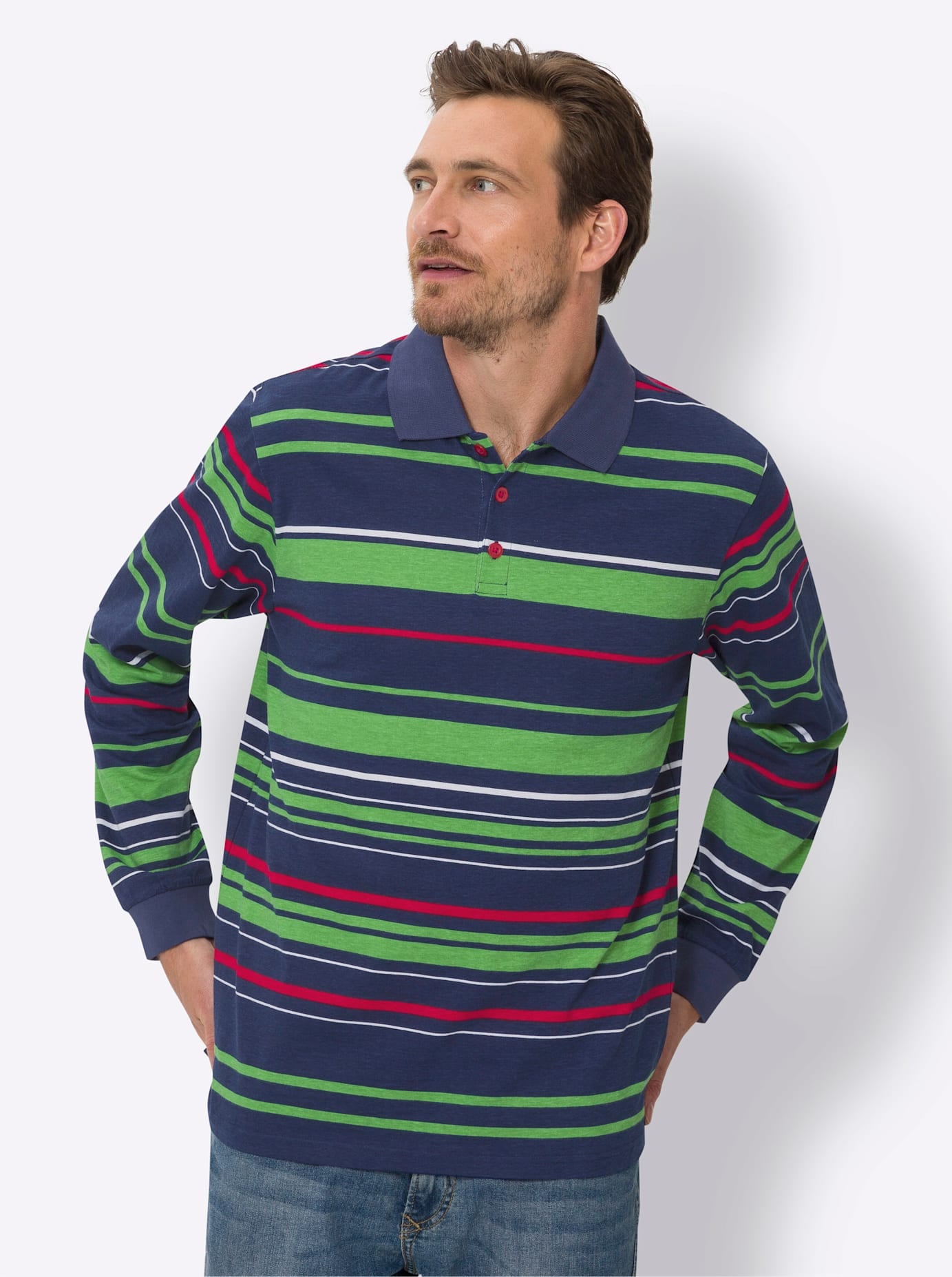 Classic Poloshirt »Langarm-Poloshirt«, (1 tlg.) von Classic