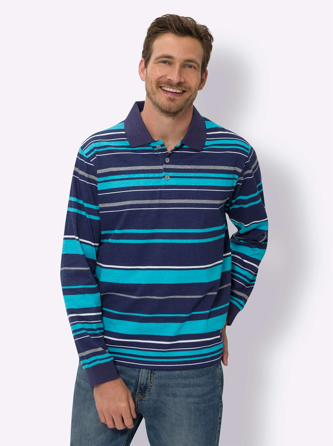 Classic Poloshirt »Langarm-Poloshirt«, (1 tlg.) von Classic