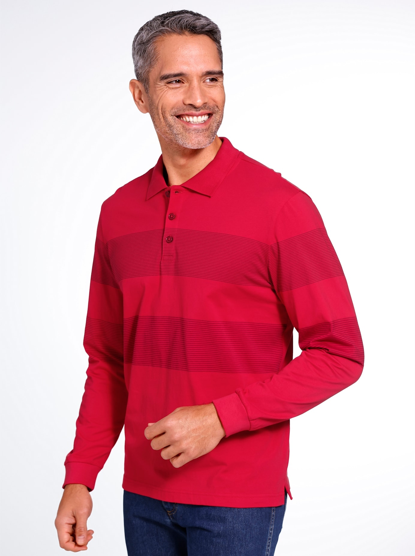 Classic Poloshirt »Langarm-Poloshirt«, (1 tlg.) von Classic