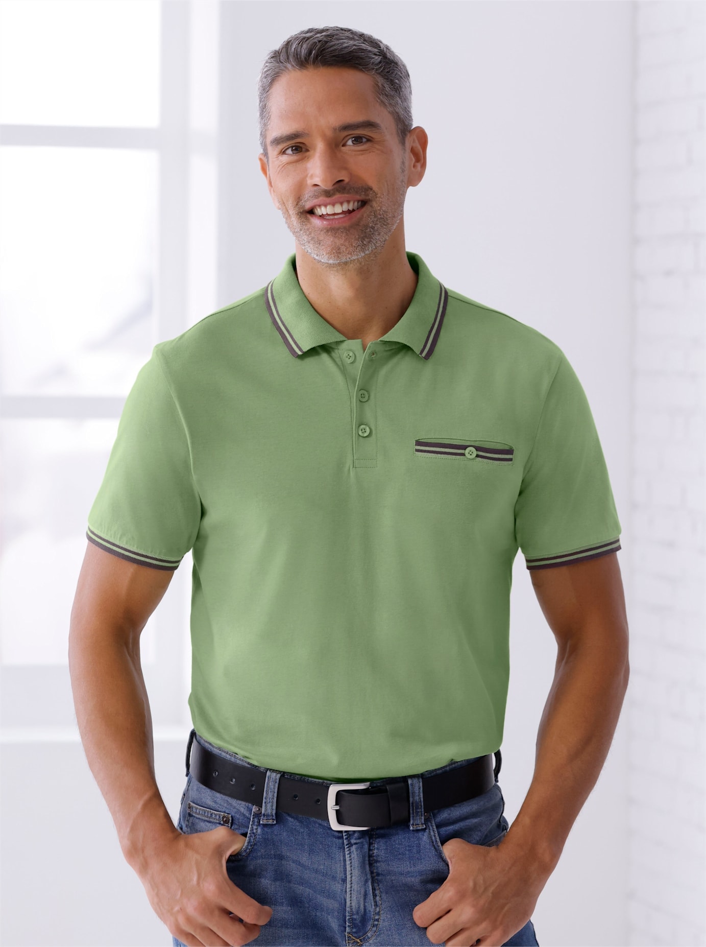 Classic Poloshirt »Poloshirt Halbarm«, (1 tlg.) von Classic