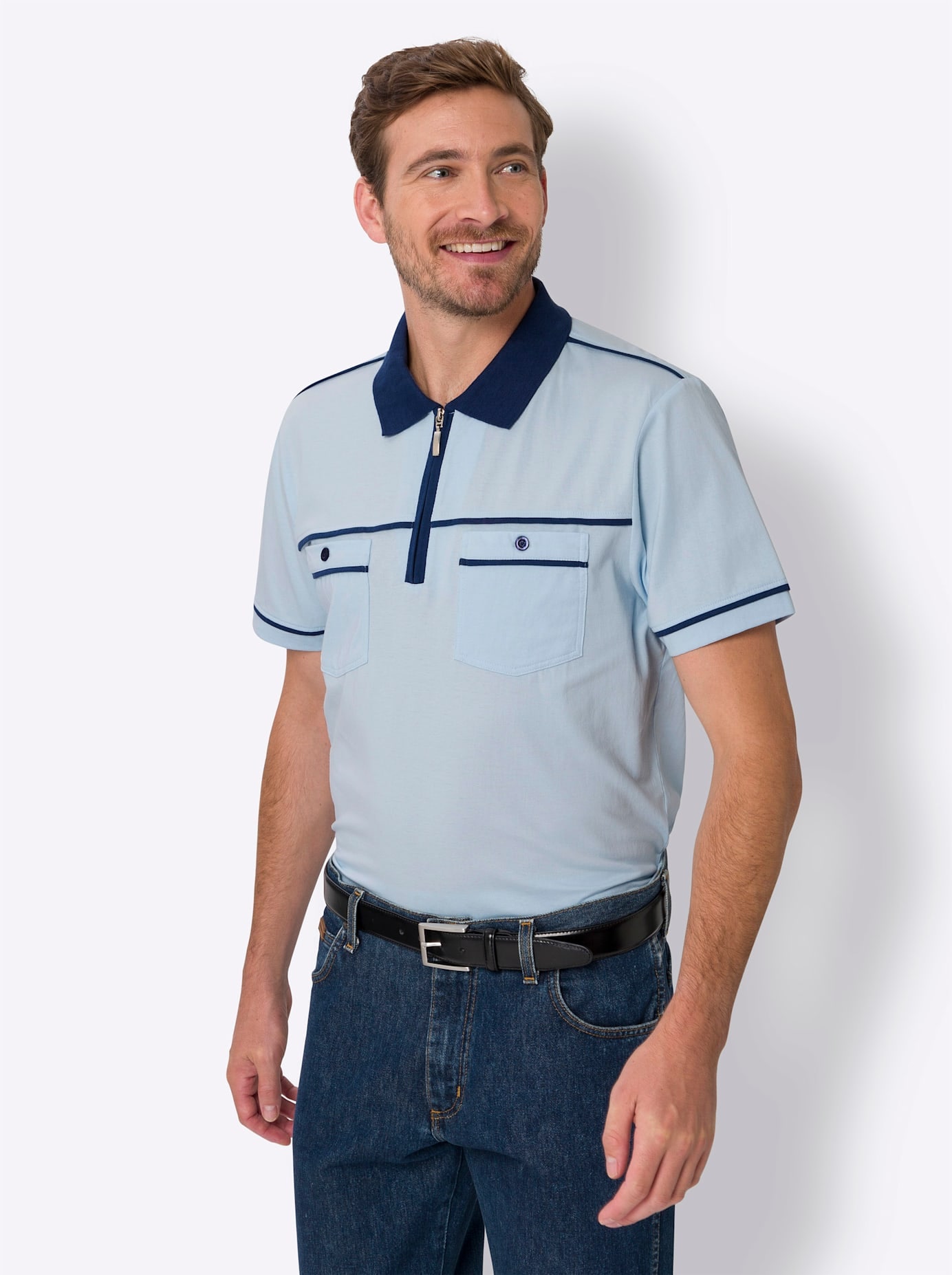 Classic Poloshirt »Poloshirt Halbarm«, (1 tlg.) von Classic