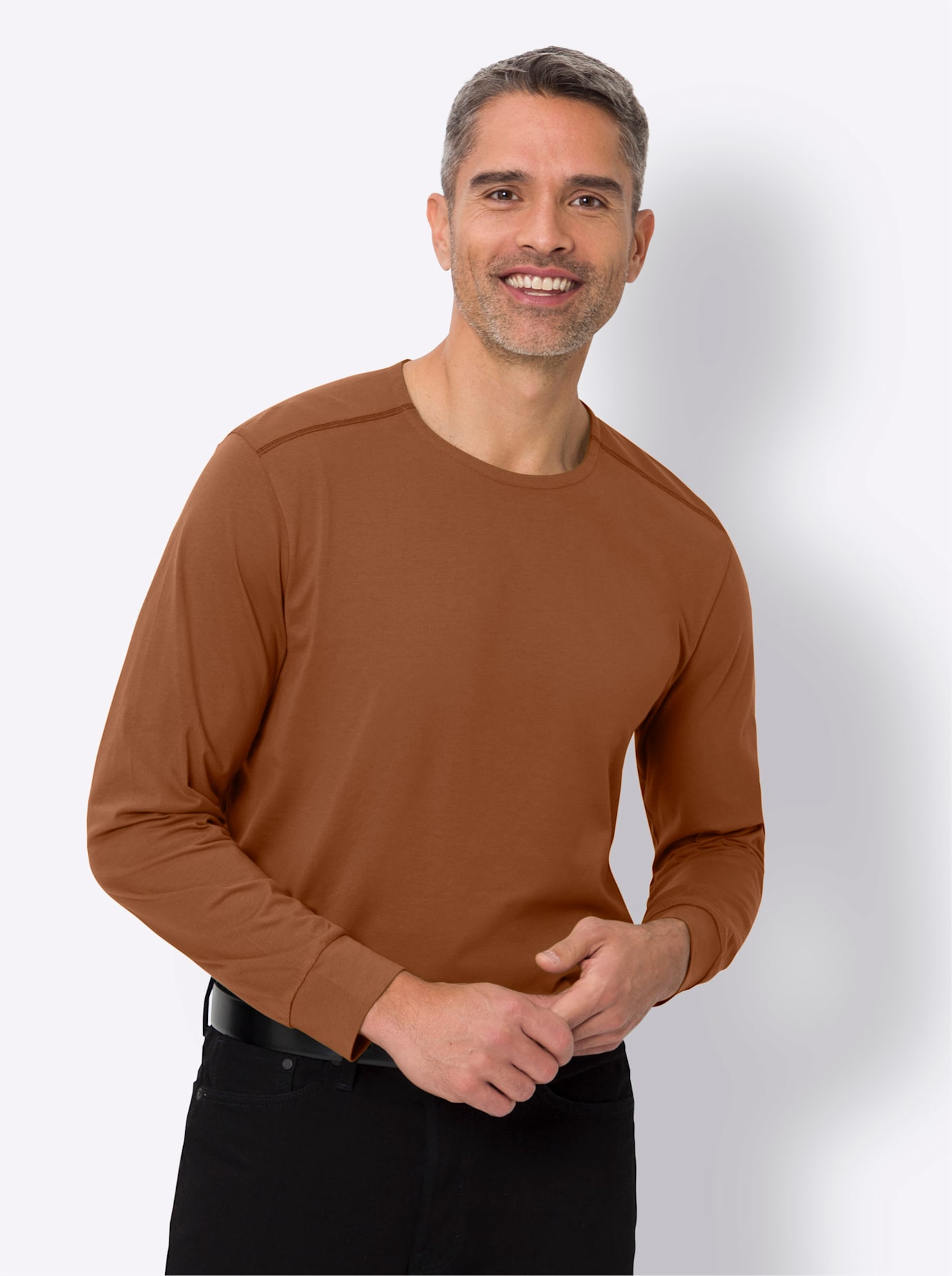Classic Rundhalsshirt »Langarm-Shirt«, (1 tlg.) Classic Rundhalsshirt »Langarm-Shirt«, (1 tlg.) von Classic