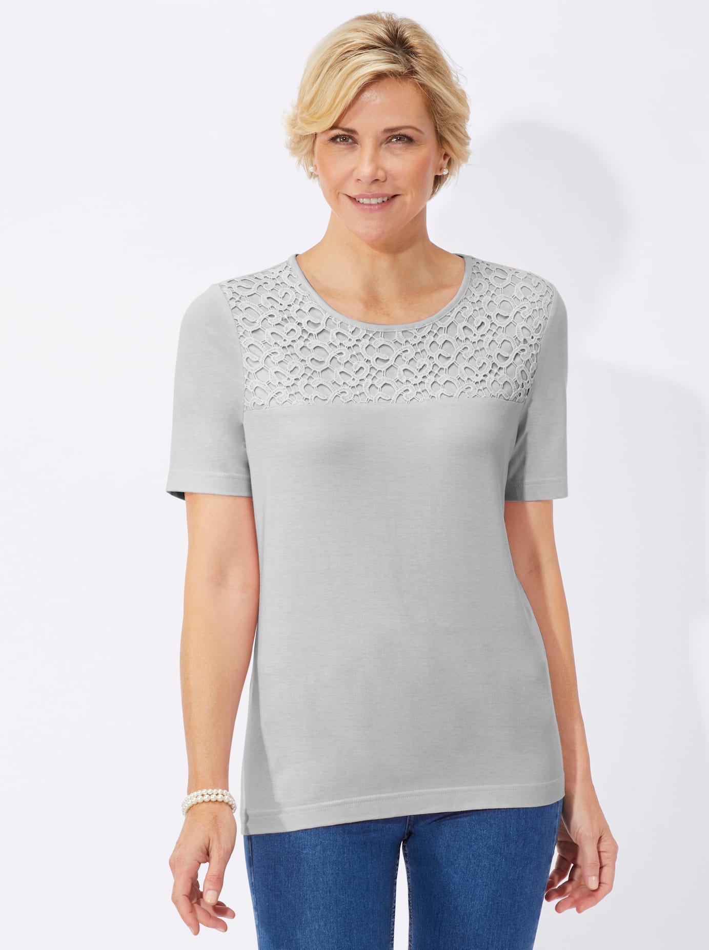 Classic Spitzenshirt »Shirt«, (1 tlg.) Classic Spitzenshirt »Shirt«, (1 tlg.) von Classic