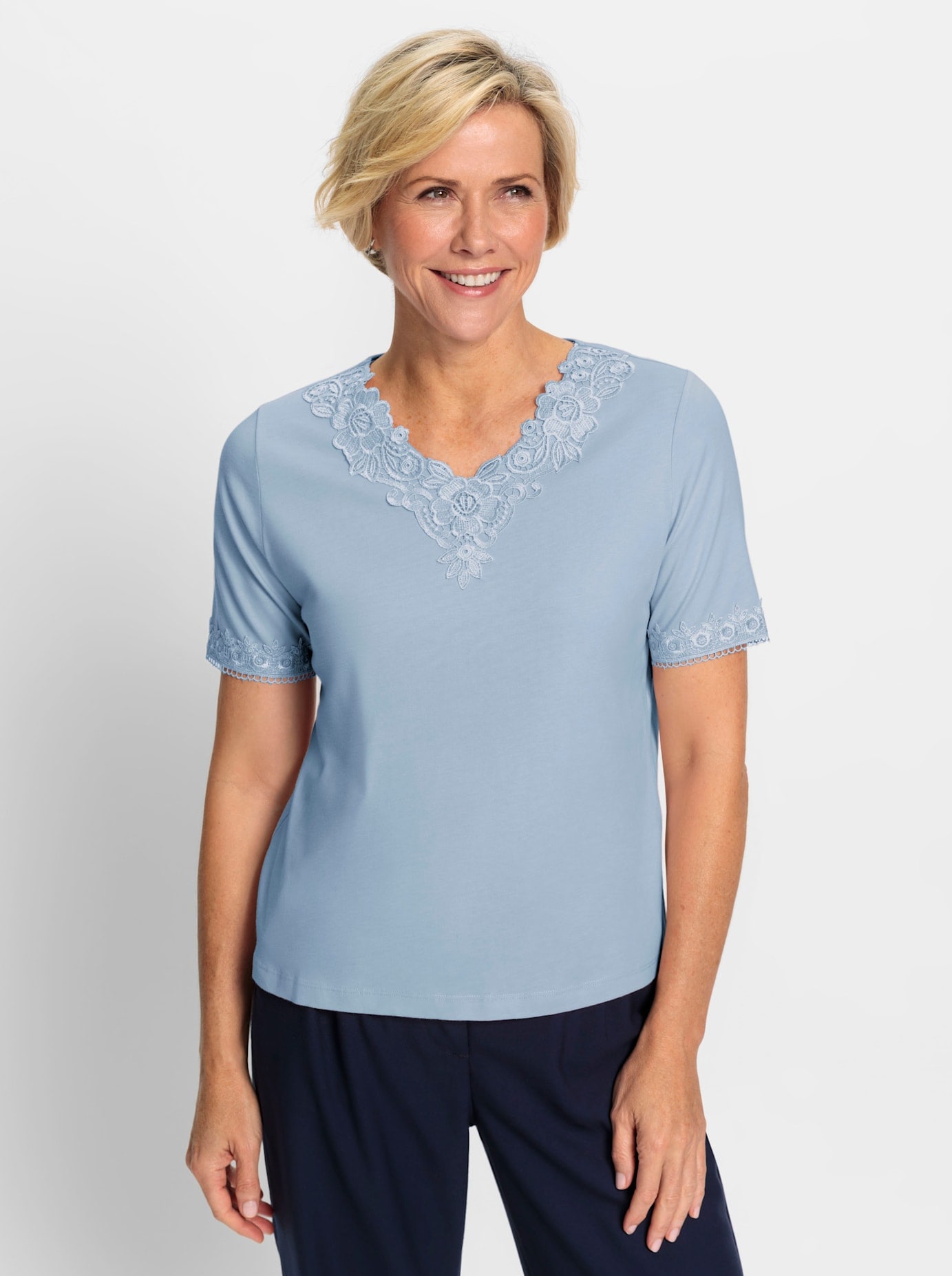 Classic Spitzenshirt »Shirt«, (1 tlg.) Classic Spitzenshirt »Shirt«, (1 tlg.) von Classic