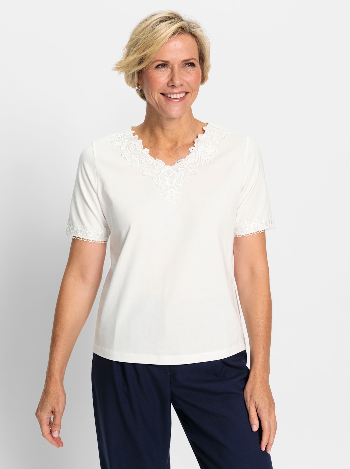 Classic Spitzenshirt »Shirt«, (1 tlg.) Classic Spitzenshirt »Shirt«, (1 tlg.) von Classic