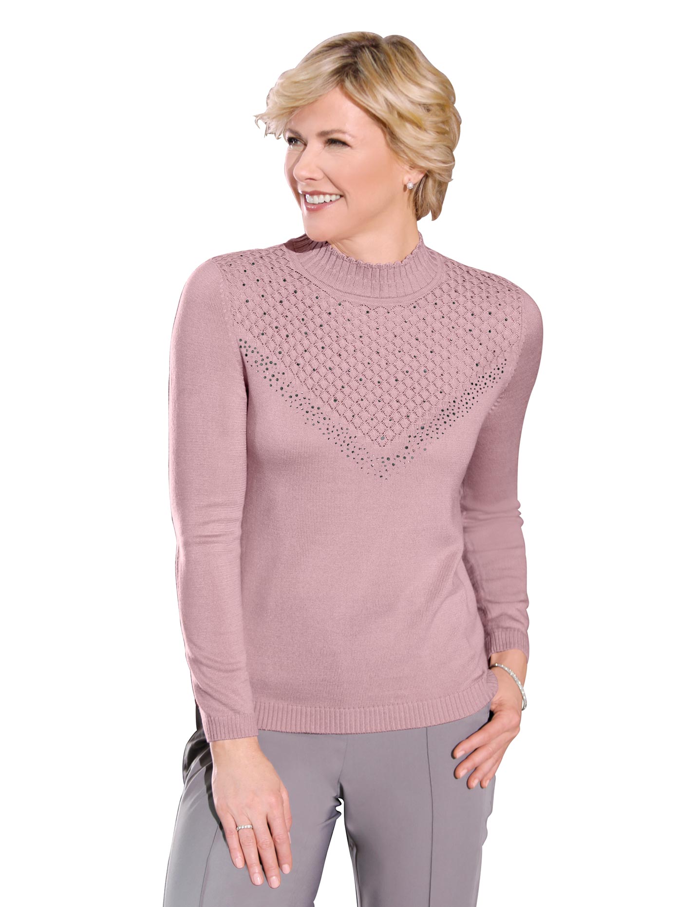 Classic Stehkragenpullover »Pullover« von Classic