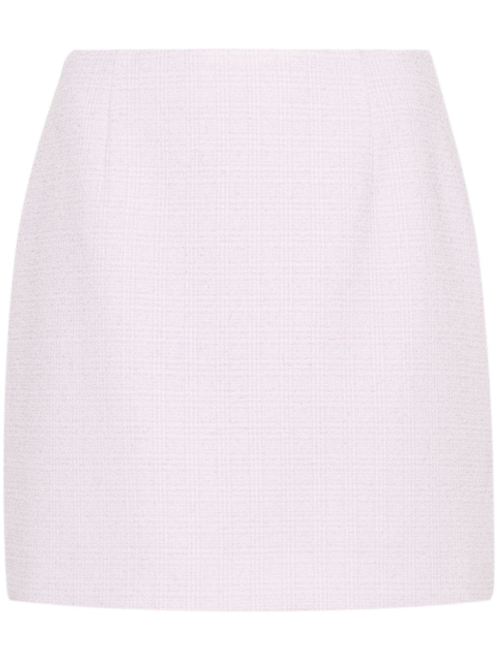 Claudie Pierlot A-line jacquard miniskirt - Purple von Claudie Pierlot