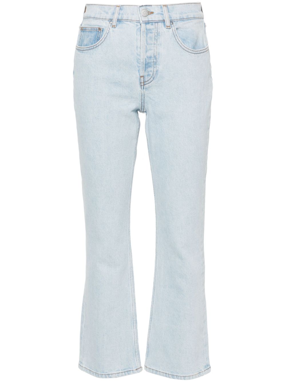 Claudie Pierlot Louis mid-rise flared jeans - Blue von Claudie Pierlot