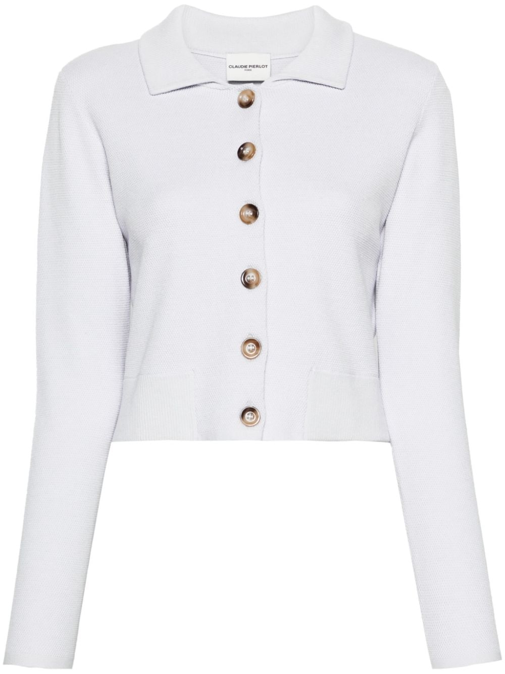 Claudie Pierlot Maniobis cropped cardigan - Blue von Claudie Pierlot