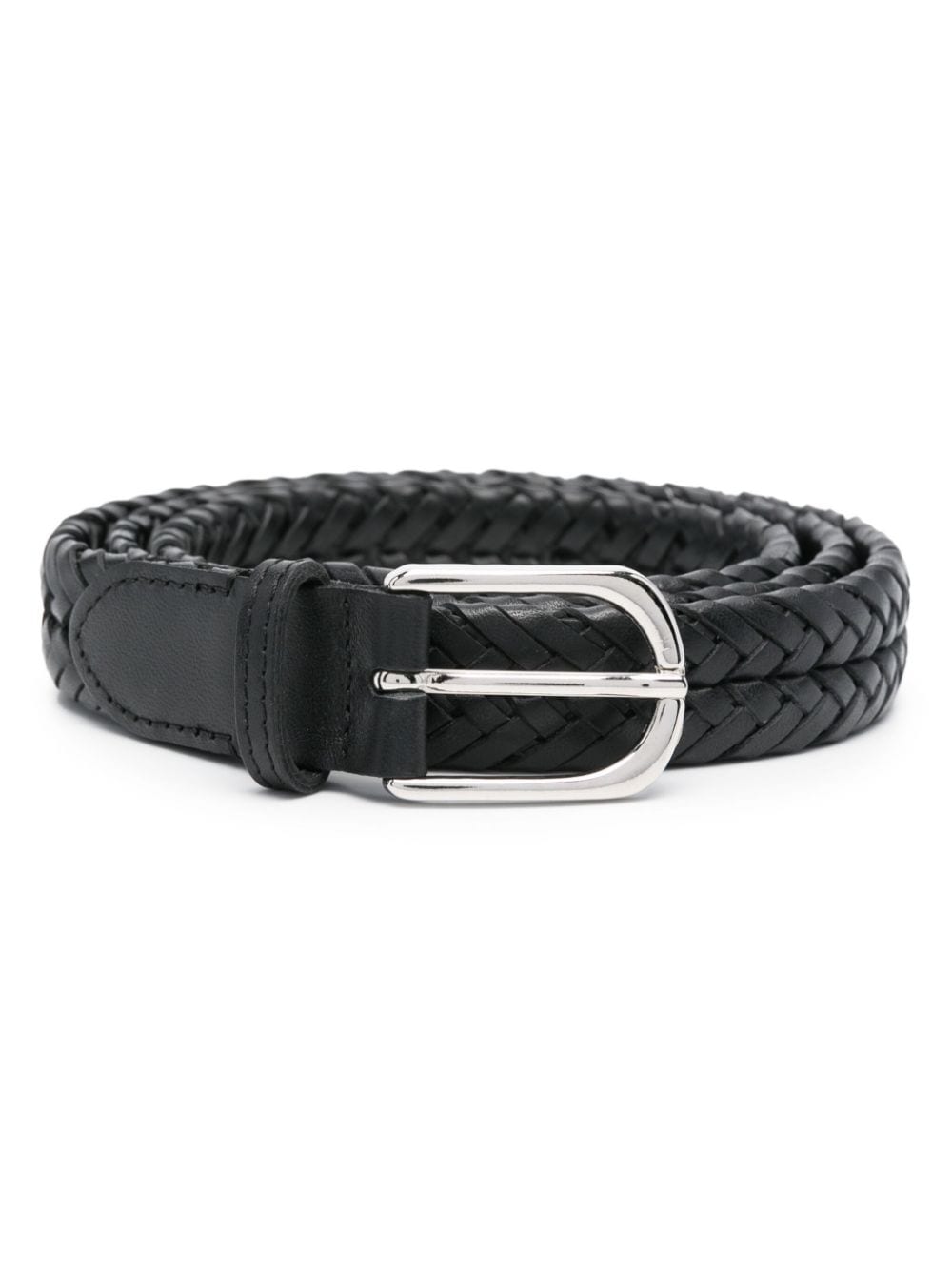 Claudie Pierlot braided leather belt - Black von Claudie Pierlot