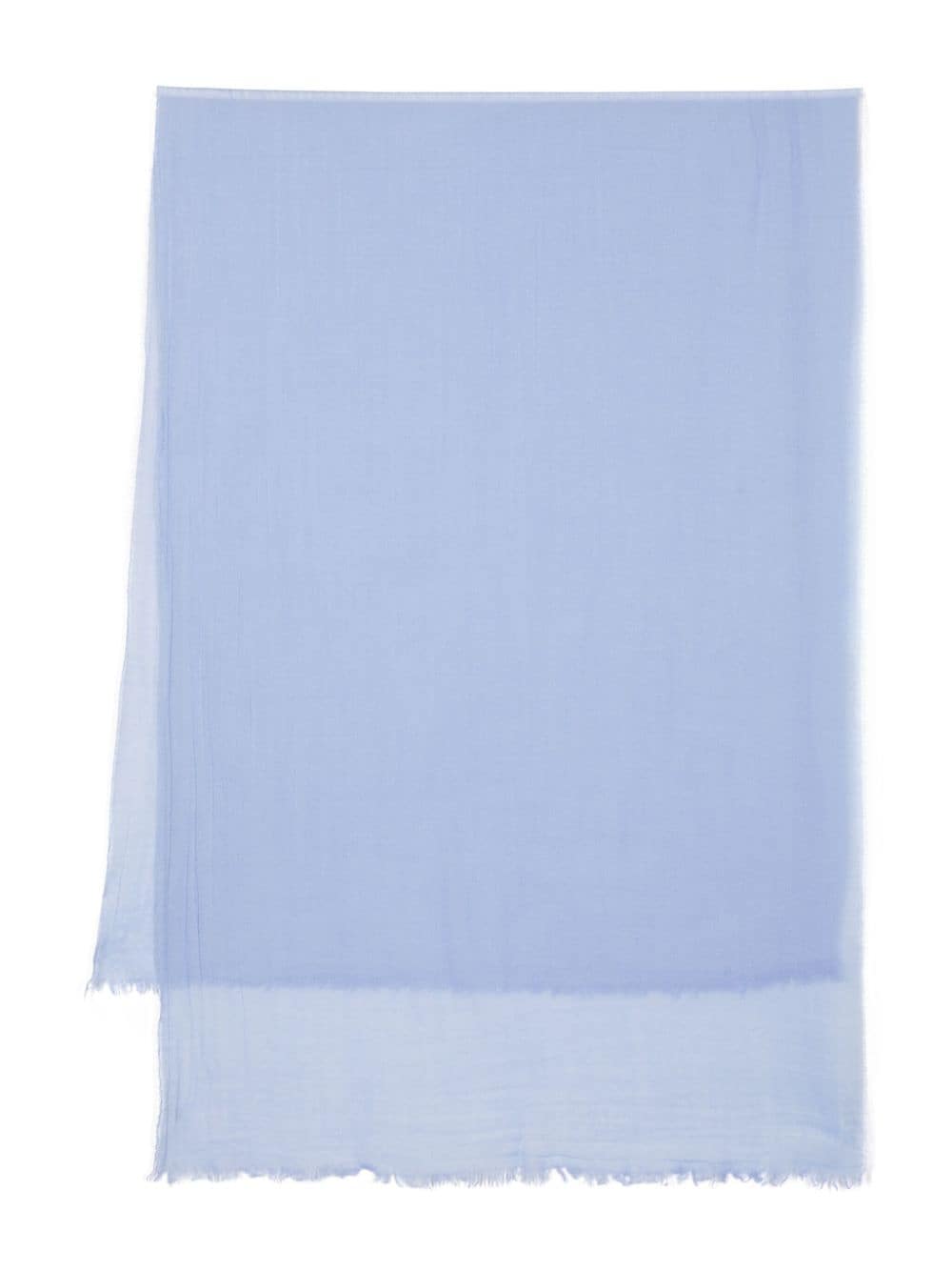 Claudie Pierlot frayed cheesecloth scarf - Blue von Claudie Pierlot