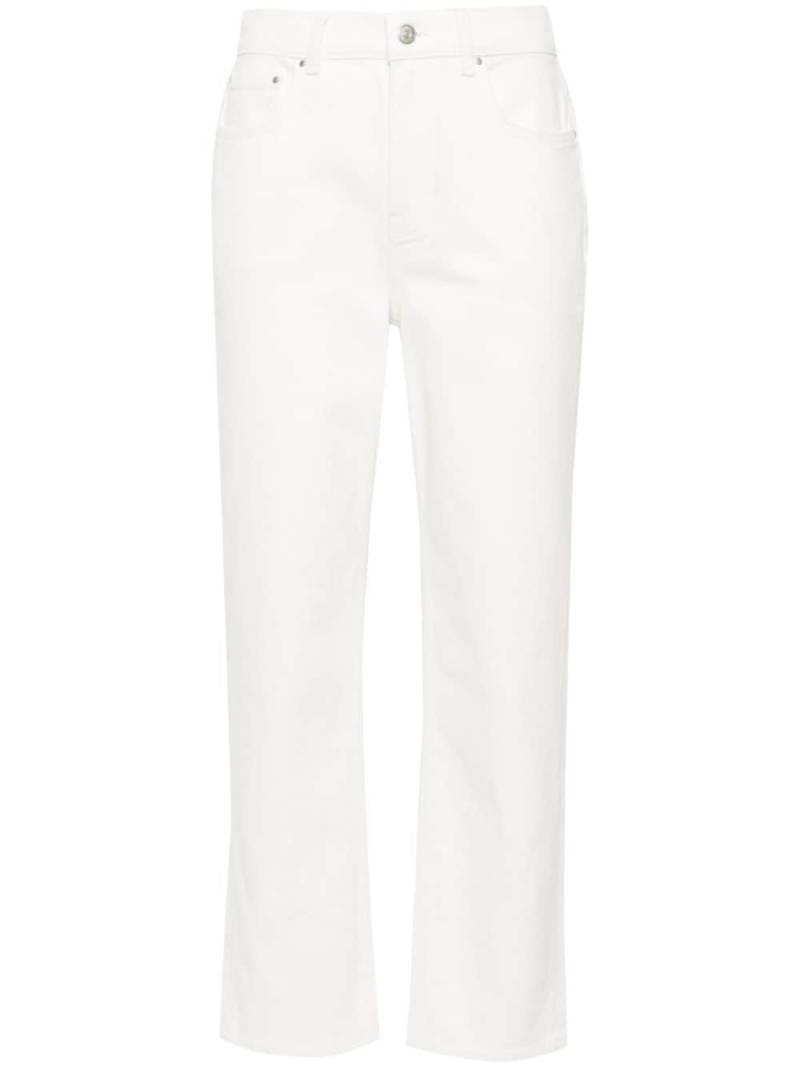 Claudie Pierlot high-rise straight-leg jeans - White von Claudie Pierlot