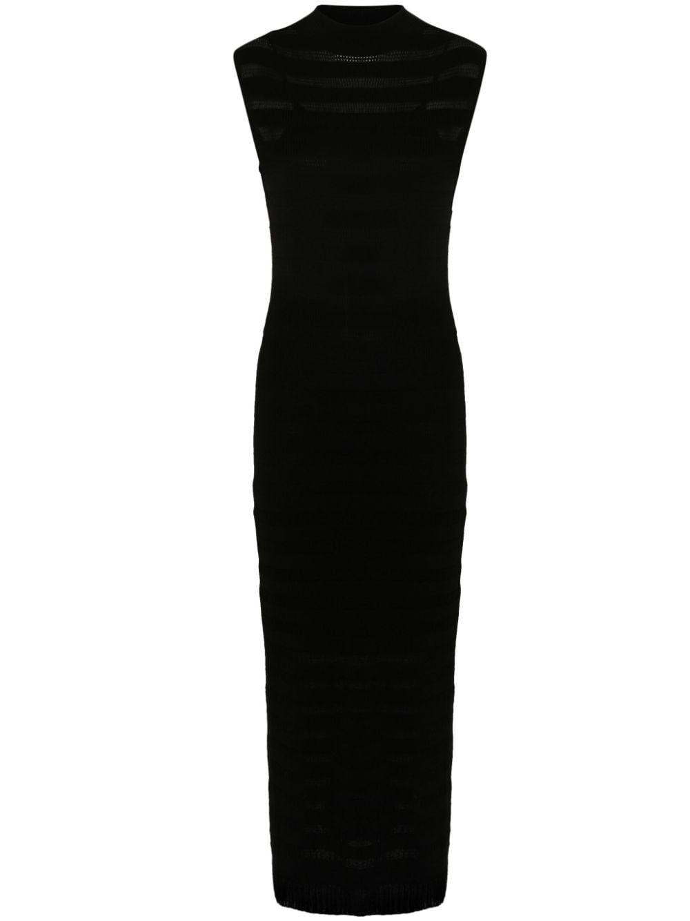 Claudie Pierlot knitted maxi dress - Black von Claudie Pierlot