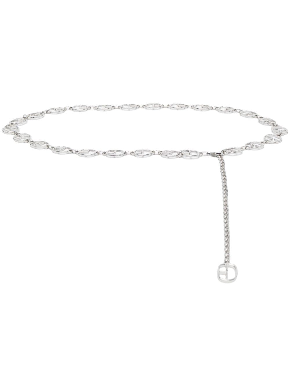 Claudie Pierlot logo-chain belt - Silver von Claudie Pierlot