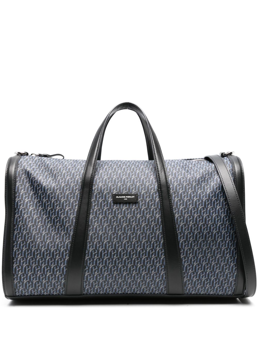 Claudie Pierlot monogram-pattern canvas luggage - Black von Claudie Pierlot