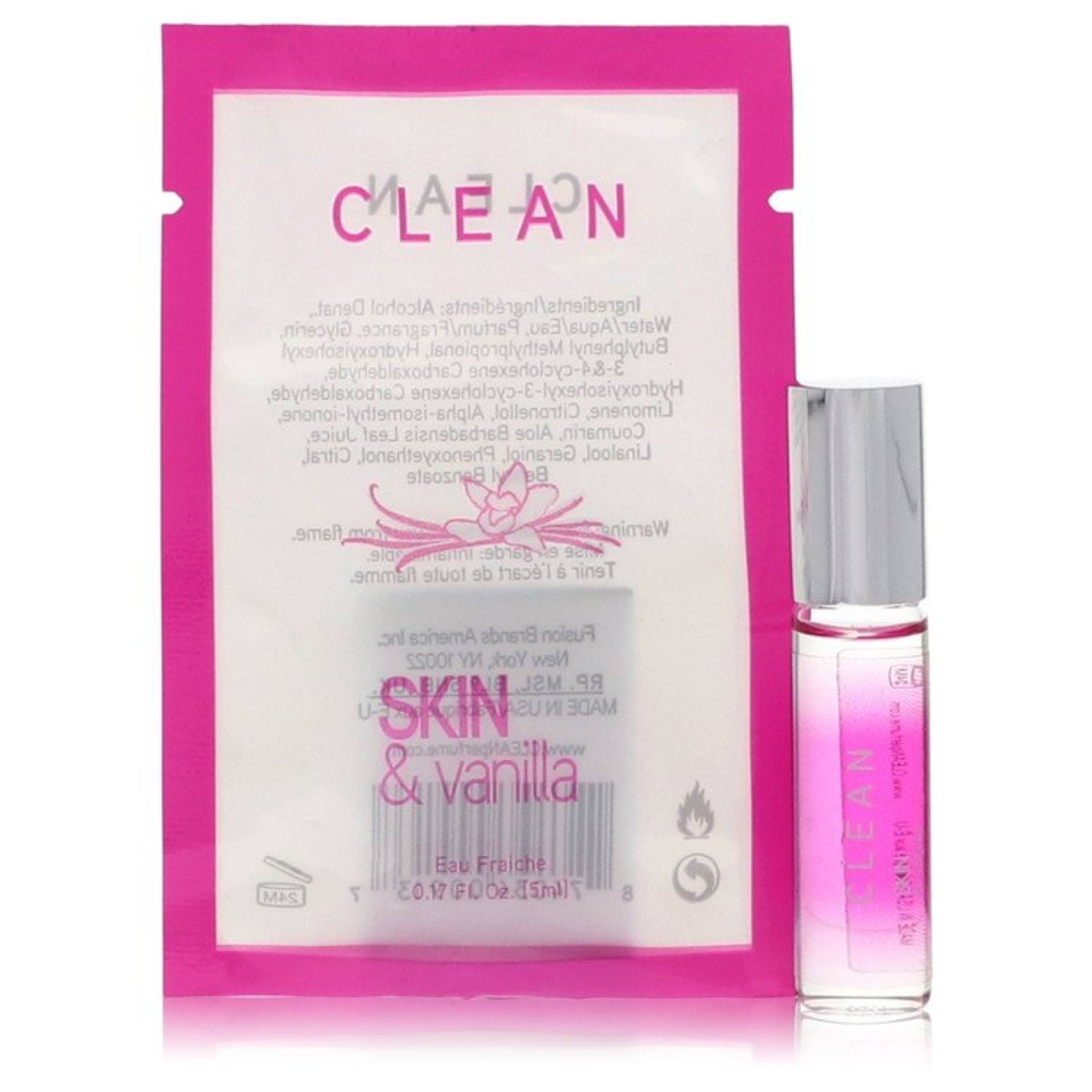 Clean Skin and Vanilla Mini Eau Frachie 6 ml Clean Skin and Vanilla Mini Eau Frachie 6 ml von Clean
