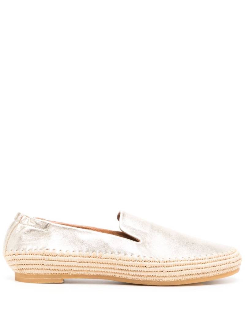 Clergerie Irmis leather espadrilles - Gold von Clergerie