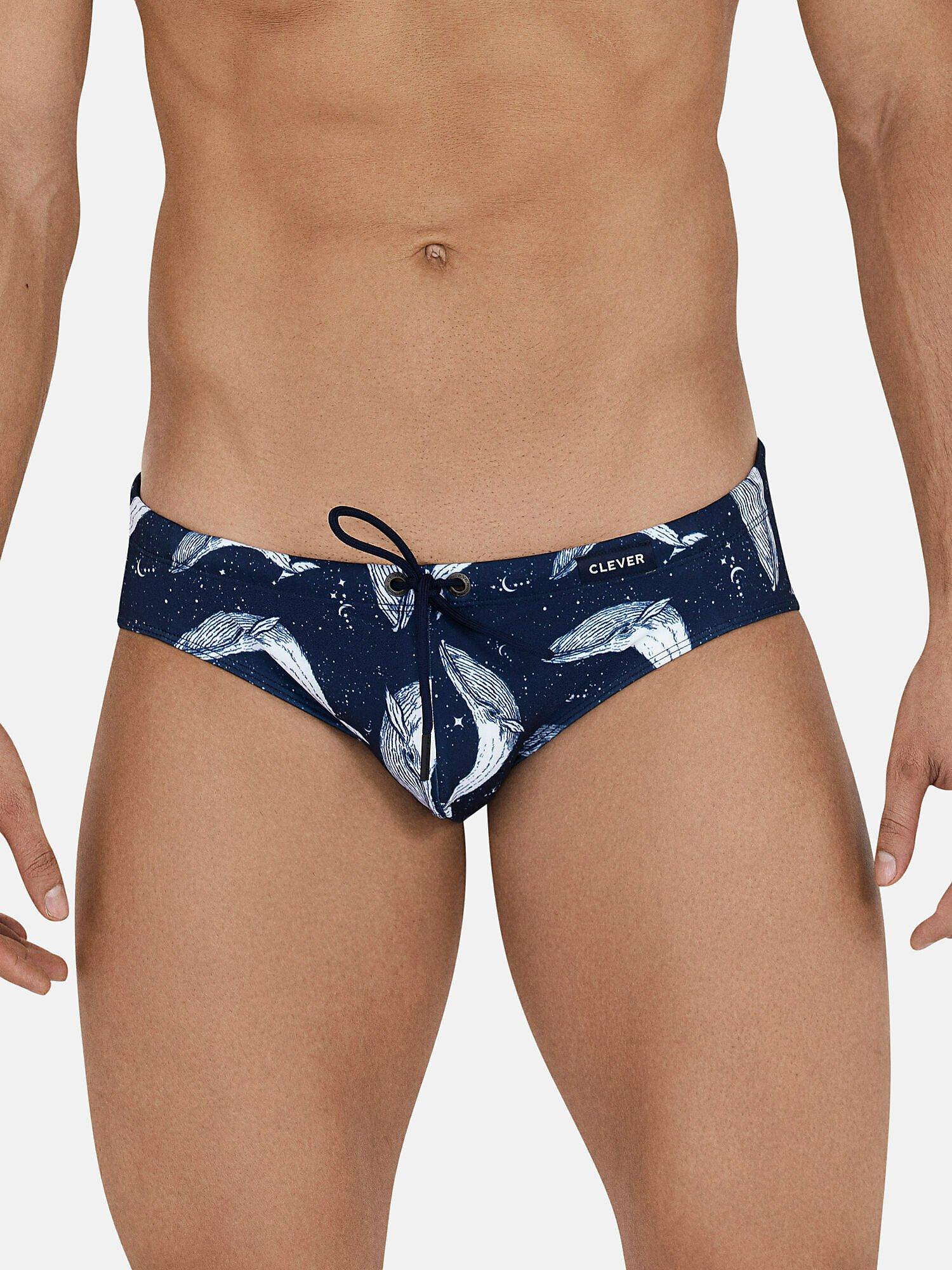 Badeslip Mistery Herren Blau M von Clever