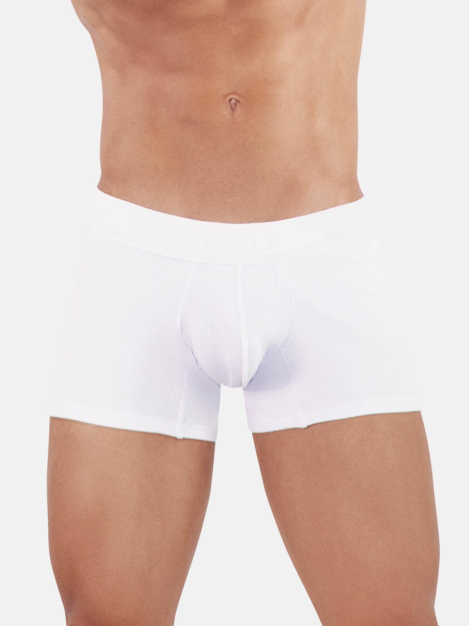 Boxer Heavenly Herren Weiss L von Clever